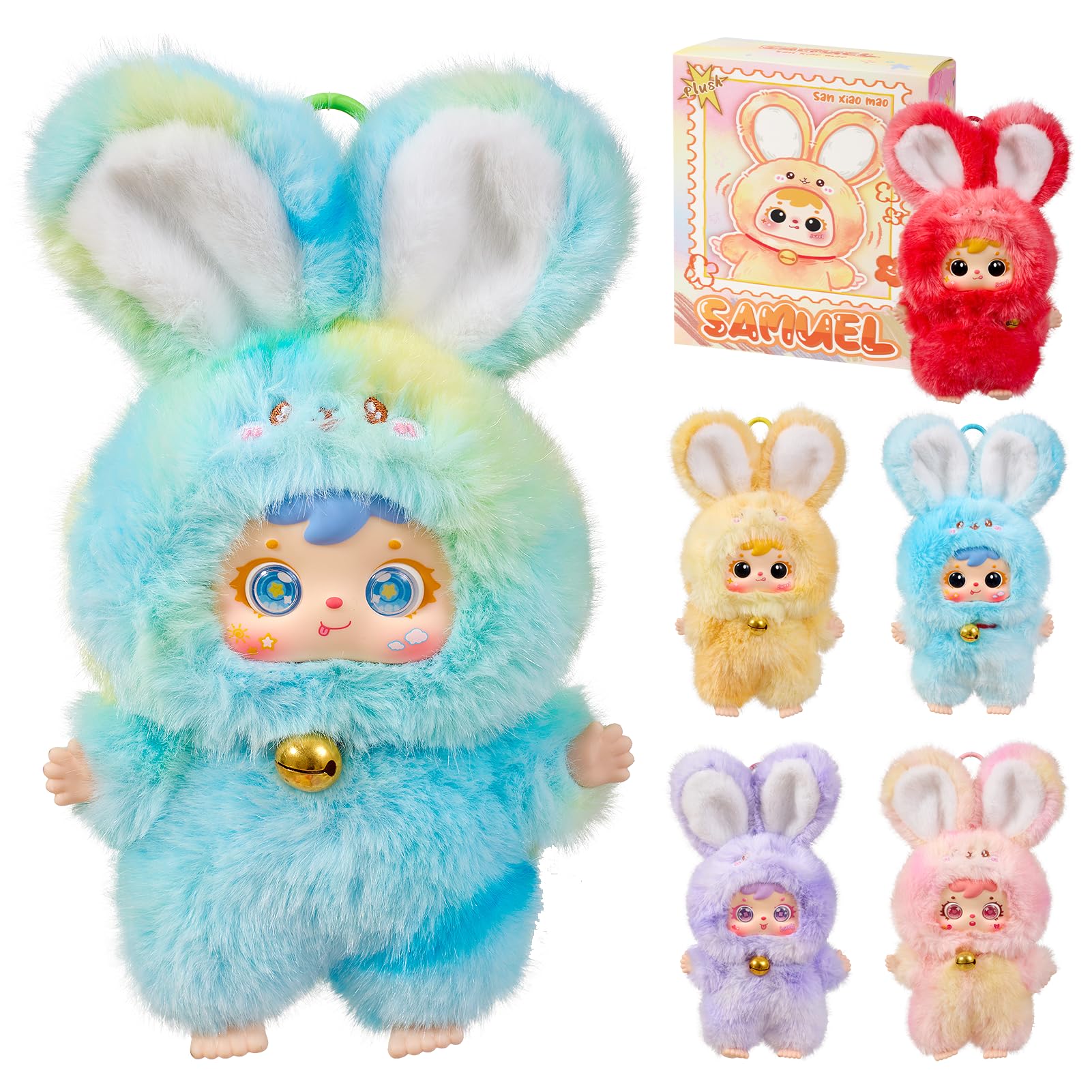 Amazon.com: Samuel Magic Bunny Series - Bunny Plush Pendant Blind
