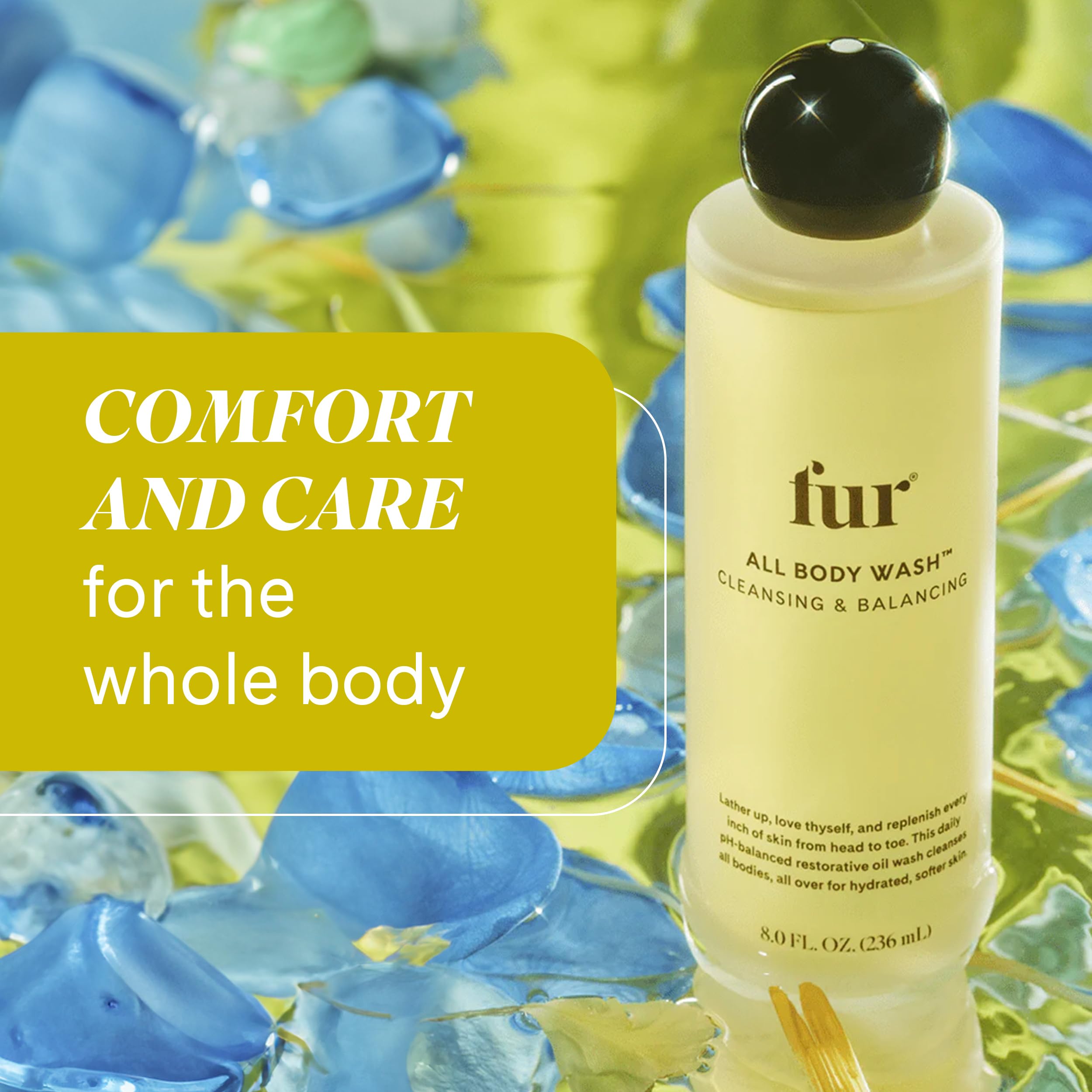 All Body Wash: jabón corporal con aceite equilibrante PH, hidrata y suaviza tu piel, 8 onzas líquidas 7