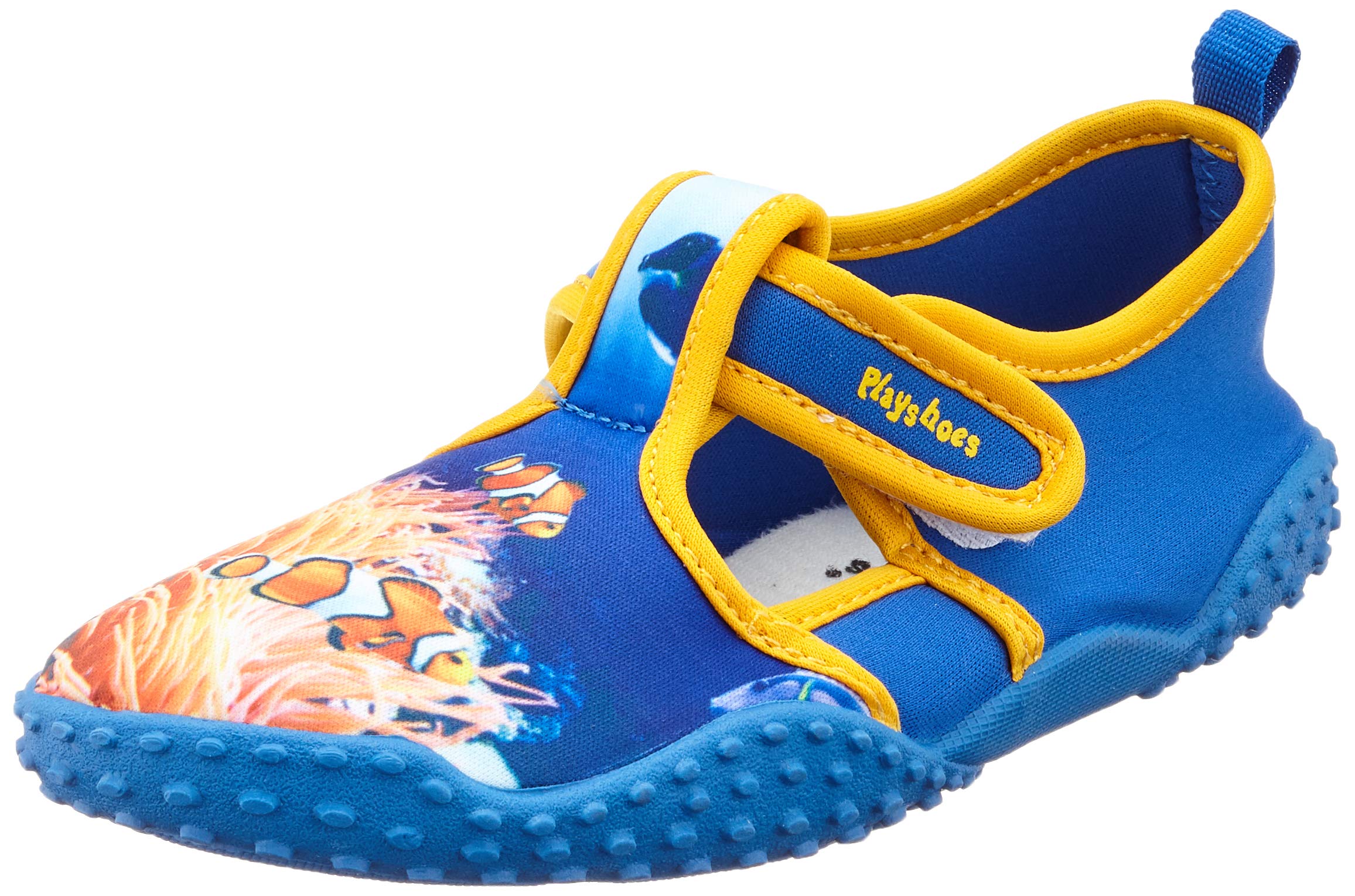Playshoes Uv-Schutz Badeschuhe Unterwasserwelt, Unisex Kids’ Water Shoes, Blue (Blau 7), 9 UK (26/27 EU)