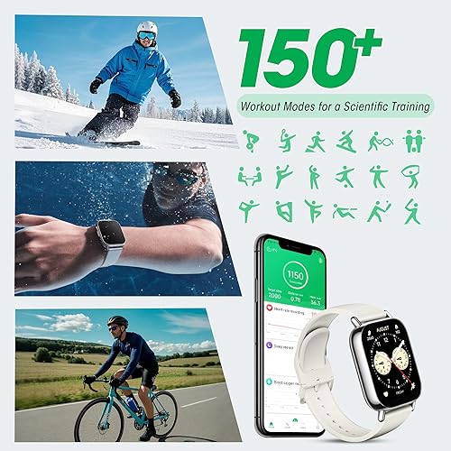 Miniatura 3 de Xiaomi Redmi 5 Lite - Reloj inteligente, reloj de contador de pasos para mujeres y hombres con pantalla LCD grande de 2 pulgadas, 140 modos Oro