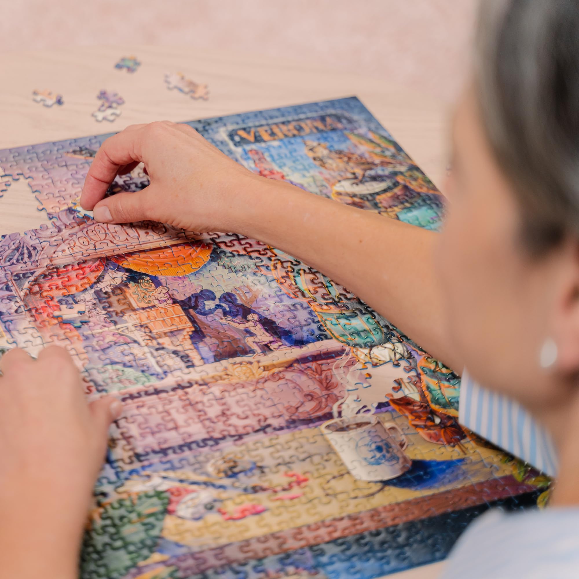 Ravensburger Art & Soul Romeo & Juliet 750 Piece Jigsaw Puzzles for Adults and Kids Age 12 Years Up, Multicolor, 750 pezzi, 50 x 50 cm - Image 4
