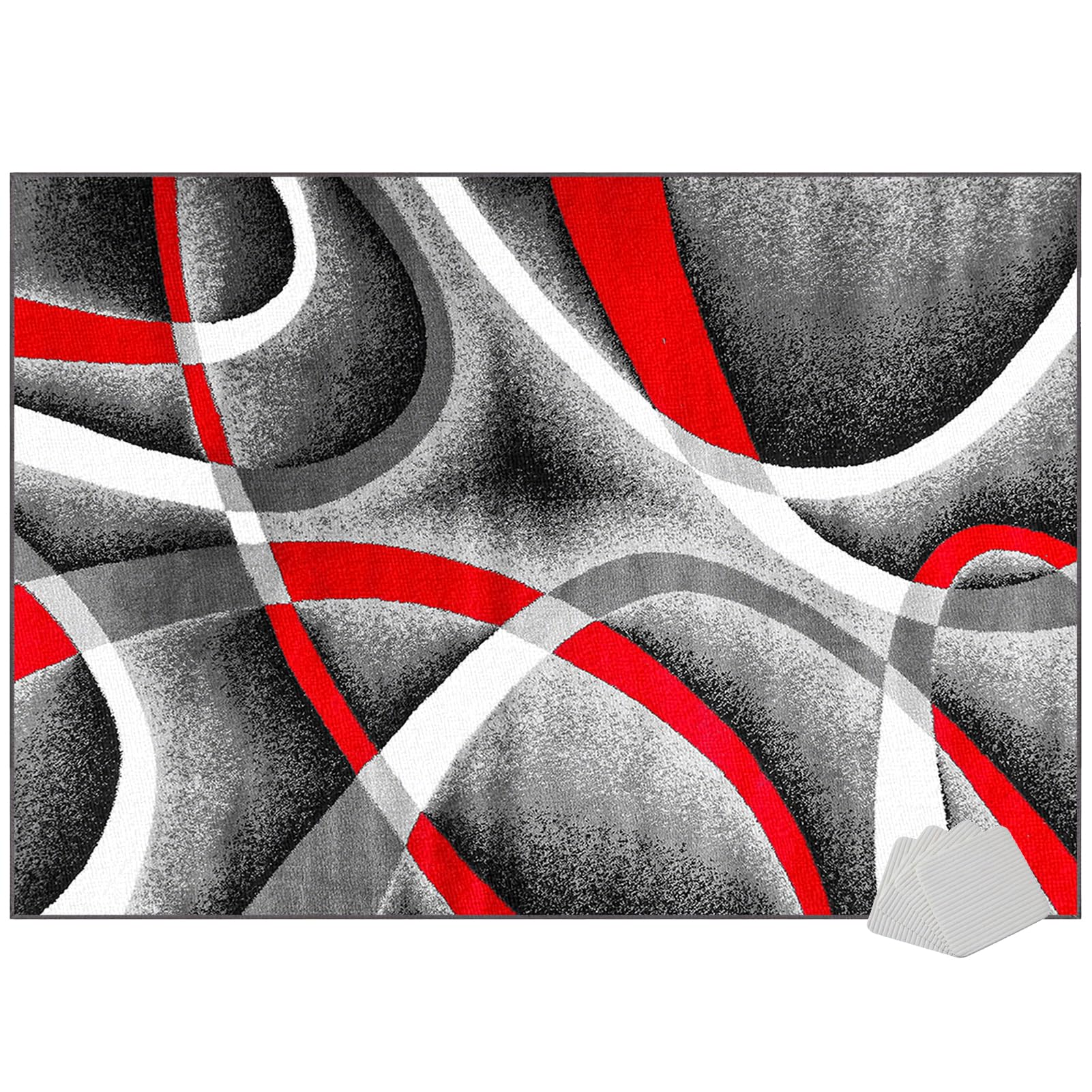 Alfombra de Tambor Insonorizada Alfombrillas Antivibracion Bateria, Alfombras Acusticas, Alfombra para Bateria Electronica, Alfombras Rectangulares Antideslizantes para Bombo Caja 130 x 100 cm