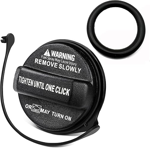Tapa de gasolina 31010-3L600, tapa del tanque de combustible de gas con 2 anillos de sellado compatible con vehículos HYUNDAI y KIA con tapa de