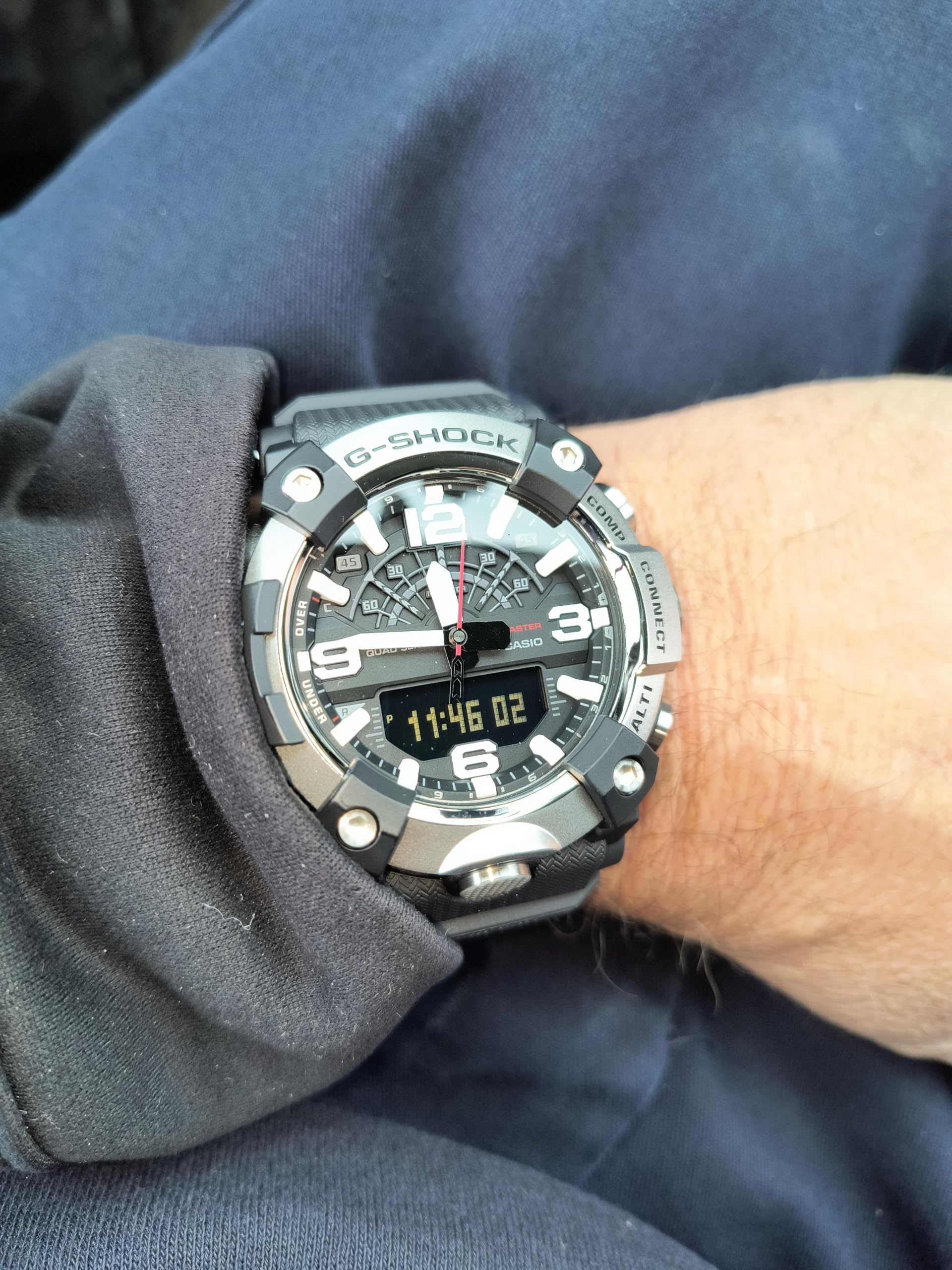 Casio G-Shock Master of G Mudmaster - Orologio da polso da uomo, al quarzo, analogico, digitale