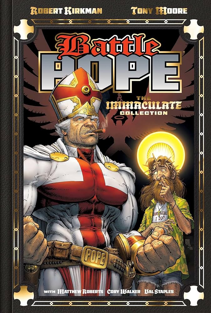 Amazon.com: Battle Pope 25th Anniversary Deluxe Hardcover