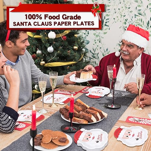 Miniatura 2 de 50 platos de papel de Acción de Gracias hojas de otoño de 9 pulgadas pavo calabaza otoño cosecha día de entrega desechables compostable cena postre