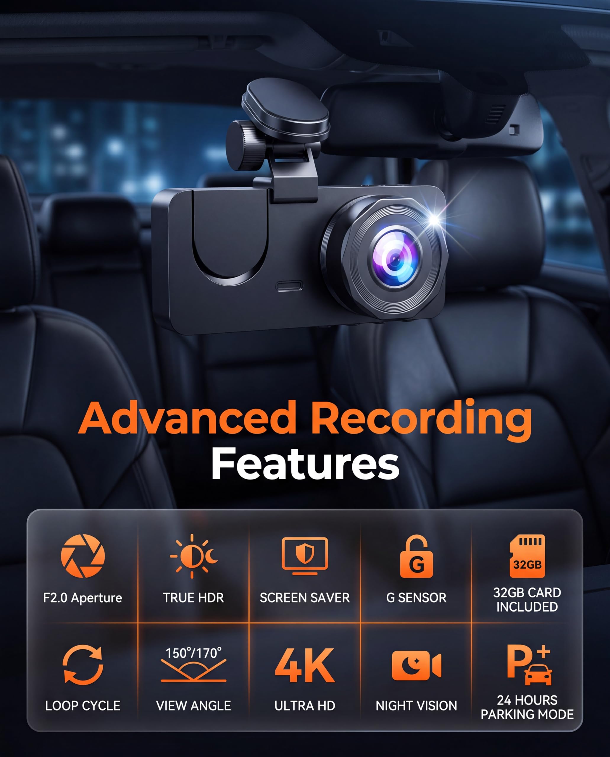 Photo 1 of undersary 3 Channel Dash Cam