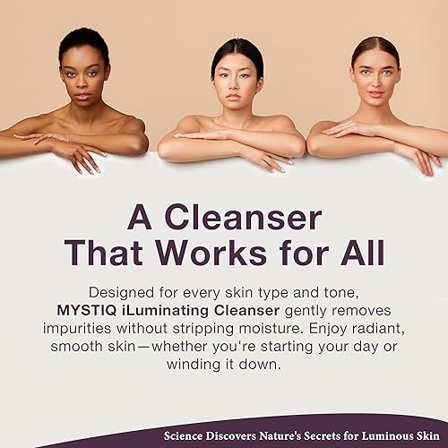 Miniatura 4 de Lira Clinical MYSTIQ iLuminating Cleanser  Lavado facial hidratante con vitamina C, células madre de planta naranja y extractos de plantas