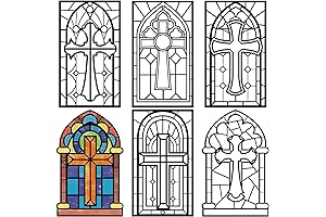 36-Pcs Crosses Religious Crafts for Kids