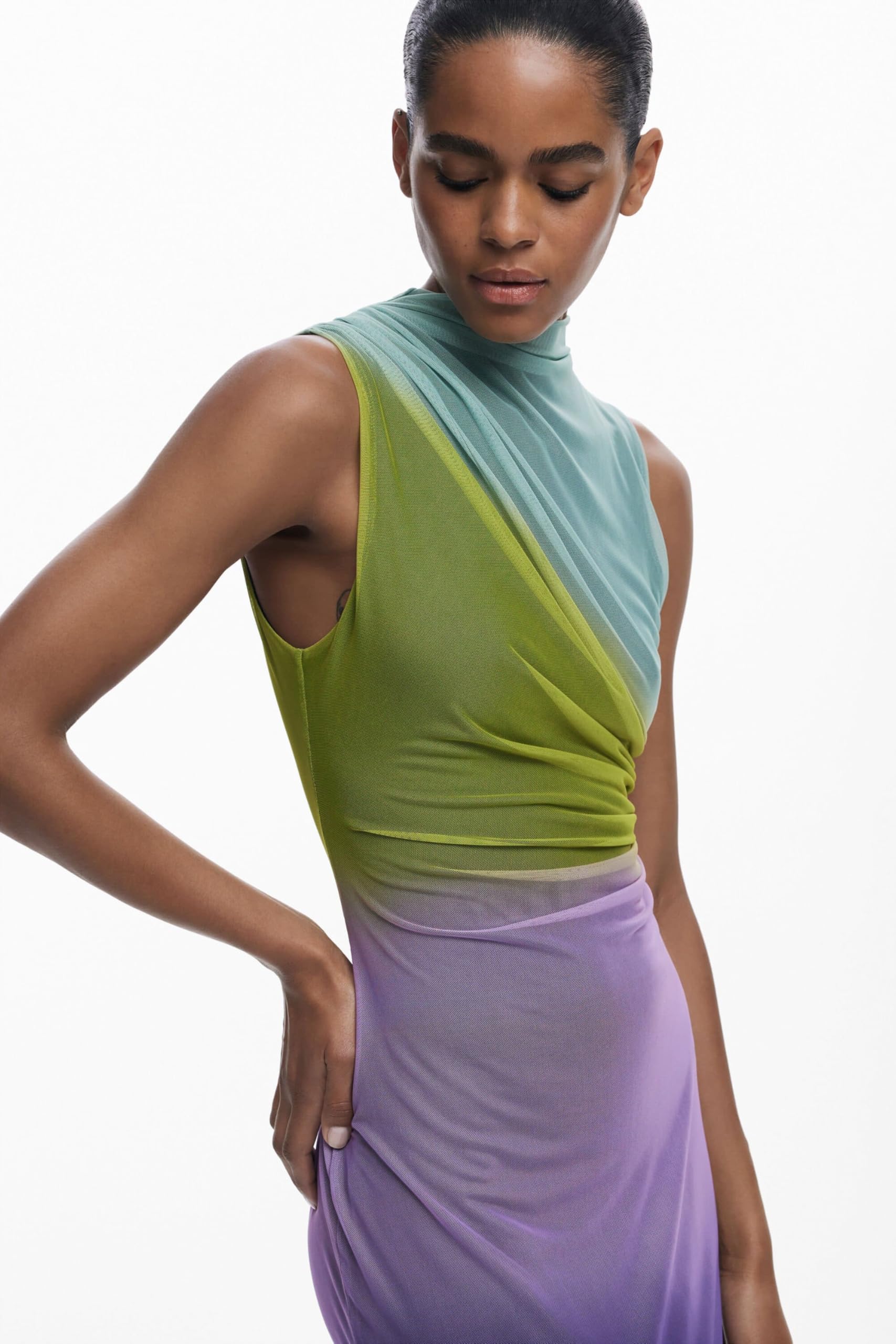 Desigual Vest_Lola Casual Dress Mujer