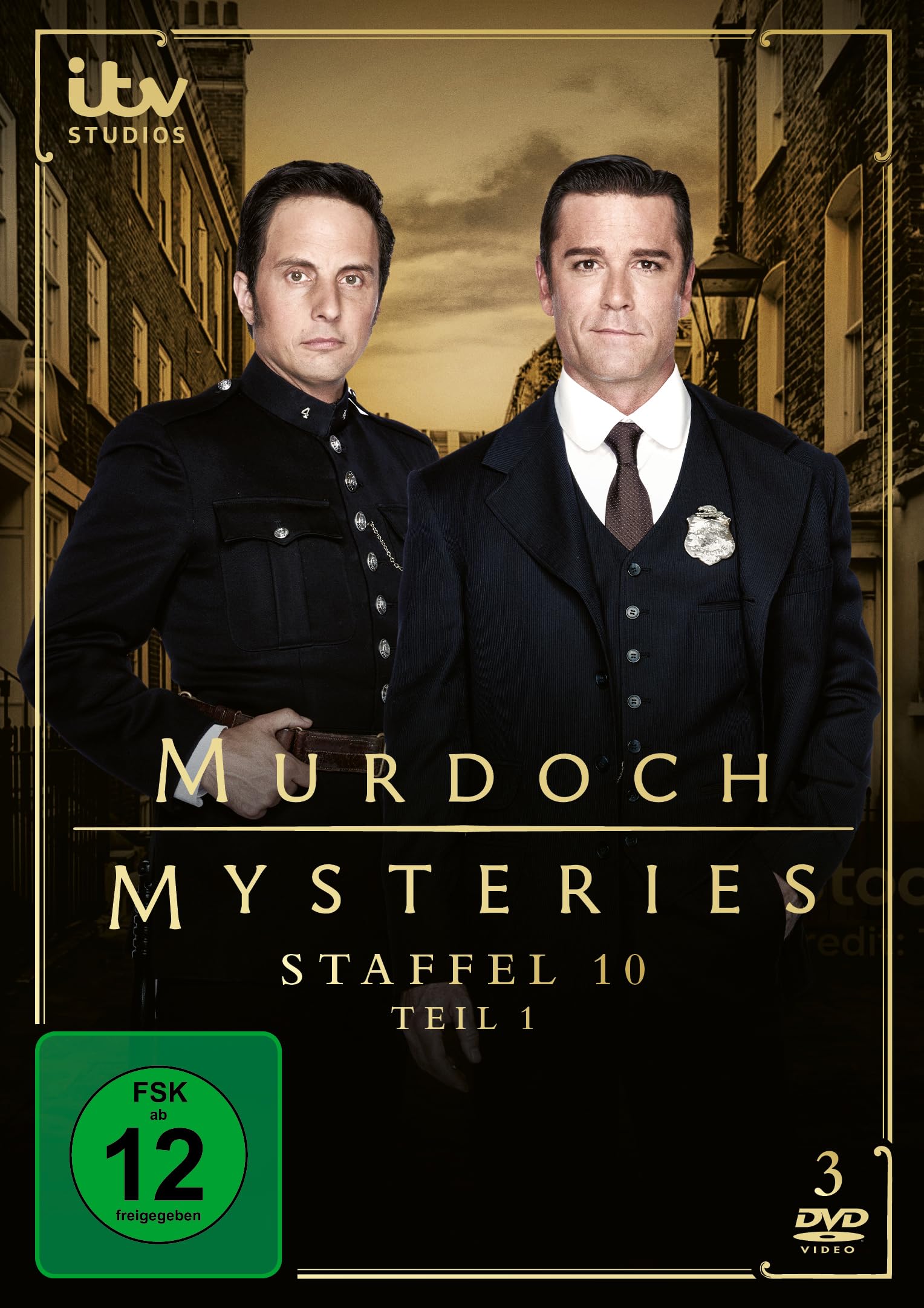 Murdoch Mysteries - Staffel 10 Teil 1 (Episoden 1-9) [3 DVDs]