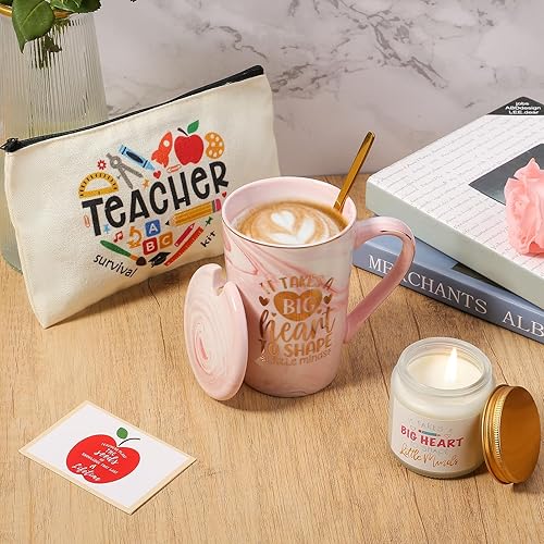 Miniatura 4 de Regalo ideal de agradecimiento para profesores y regalos de Navidad para profesores para mujeres, set de regalo para profesores reflexivos para