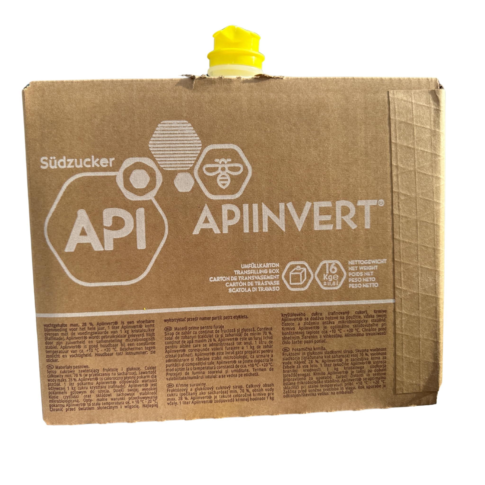 Apiinvert Südzucker Alimento Per Api - Sciroppo Zuccherino 16kg, Con Fruttosio, Anti-Cristallizzazione - Foto 6