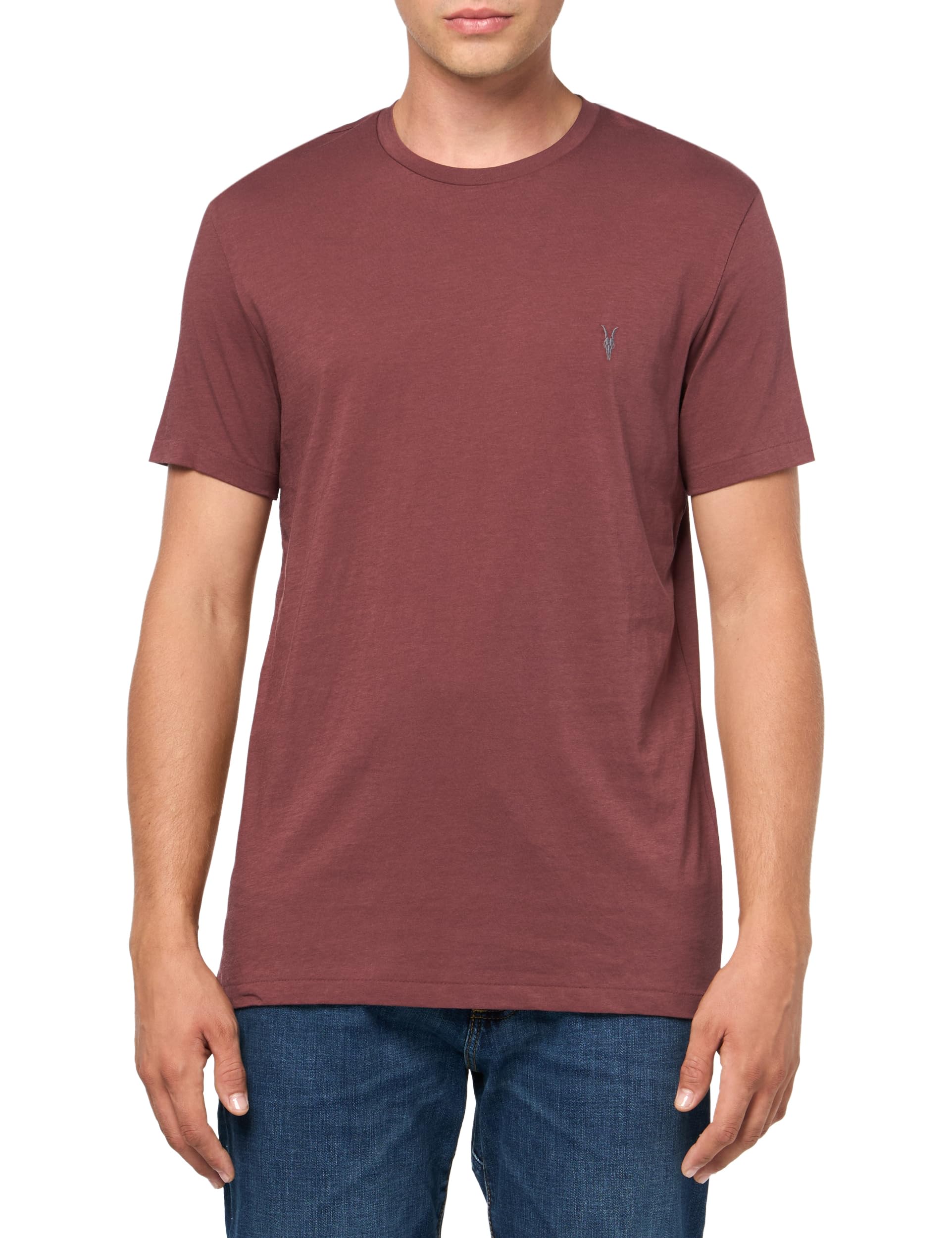 AllSaints Men's Tonic Short Sleeve Crew Neck Shirt