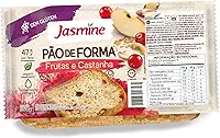 Jasmine Pão de Forma com Frutas e Castanhas Sem Glúten 350g