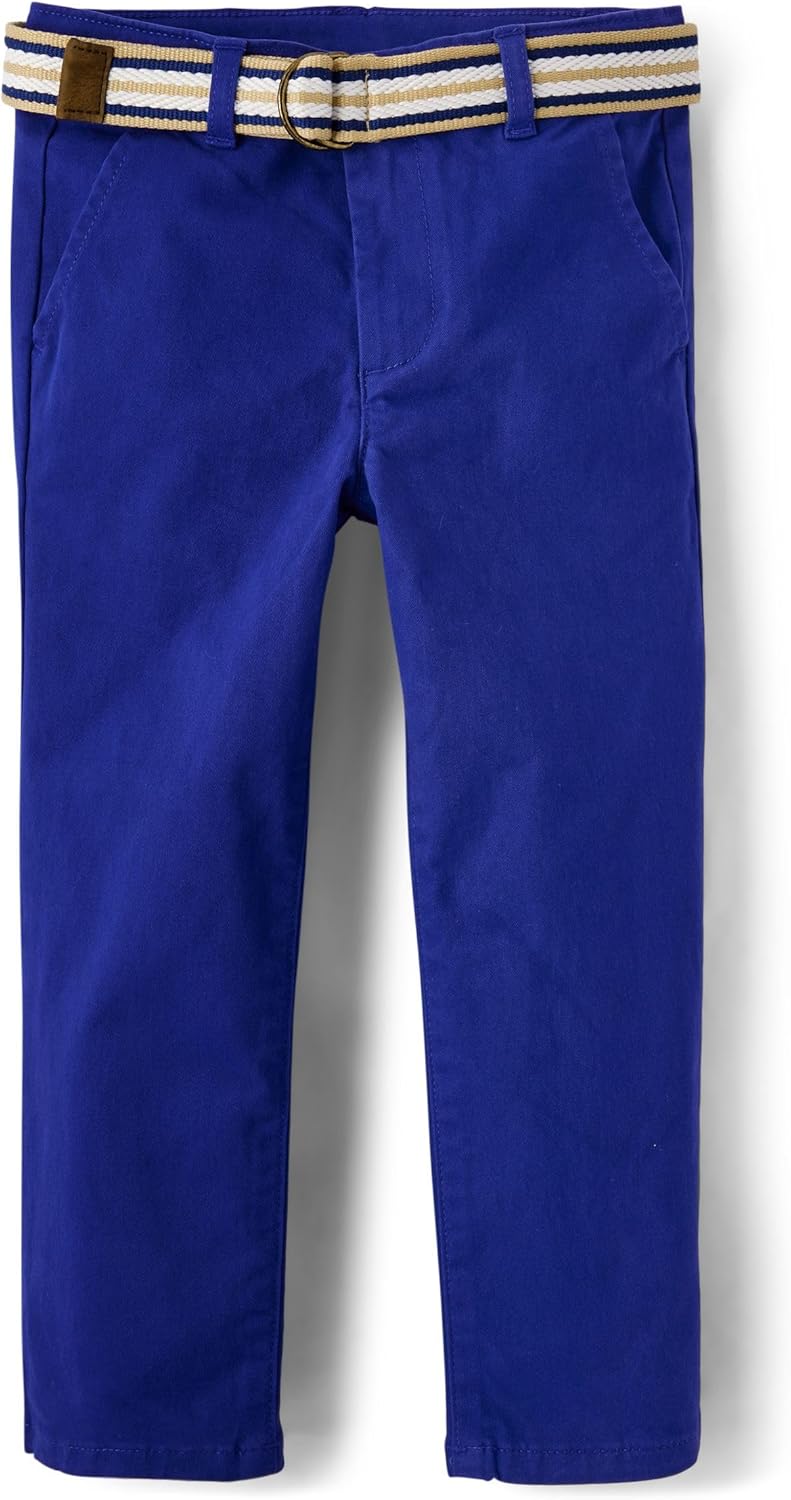 Gymboree Boys' and Toddler Belted Chino Pants - Picture 23 of 32