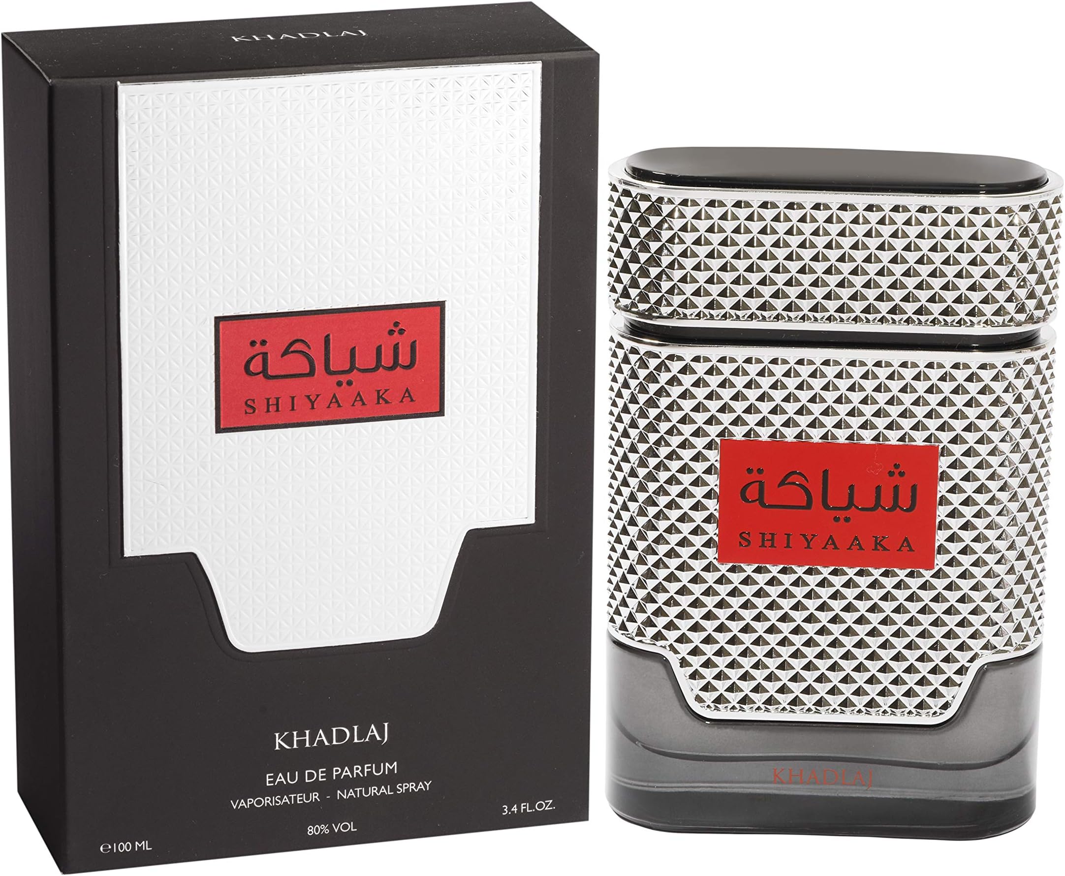 KHADLAJ PERFUMES Shiyaaka For Men Eau De Parfum,100 ml