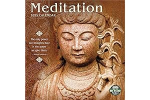 Meditation 2023 Wall Calendar: Your Source for Hindu Calendar 2023