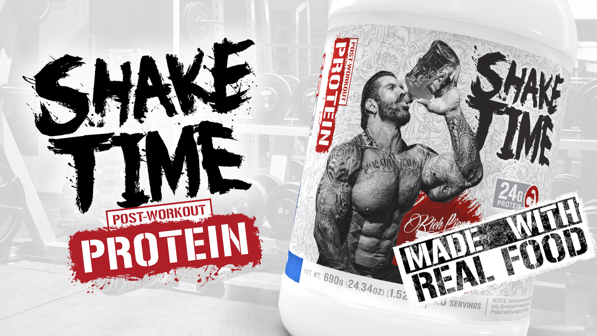 Amazon.com: 5% Nutrition Rich Piana Shake Time | 24g Animal Based