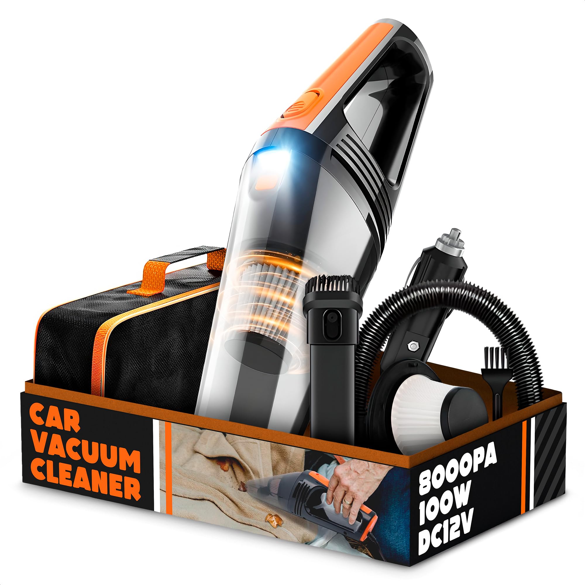 SYAYVO Portable Car Vacuum Cleaner