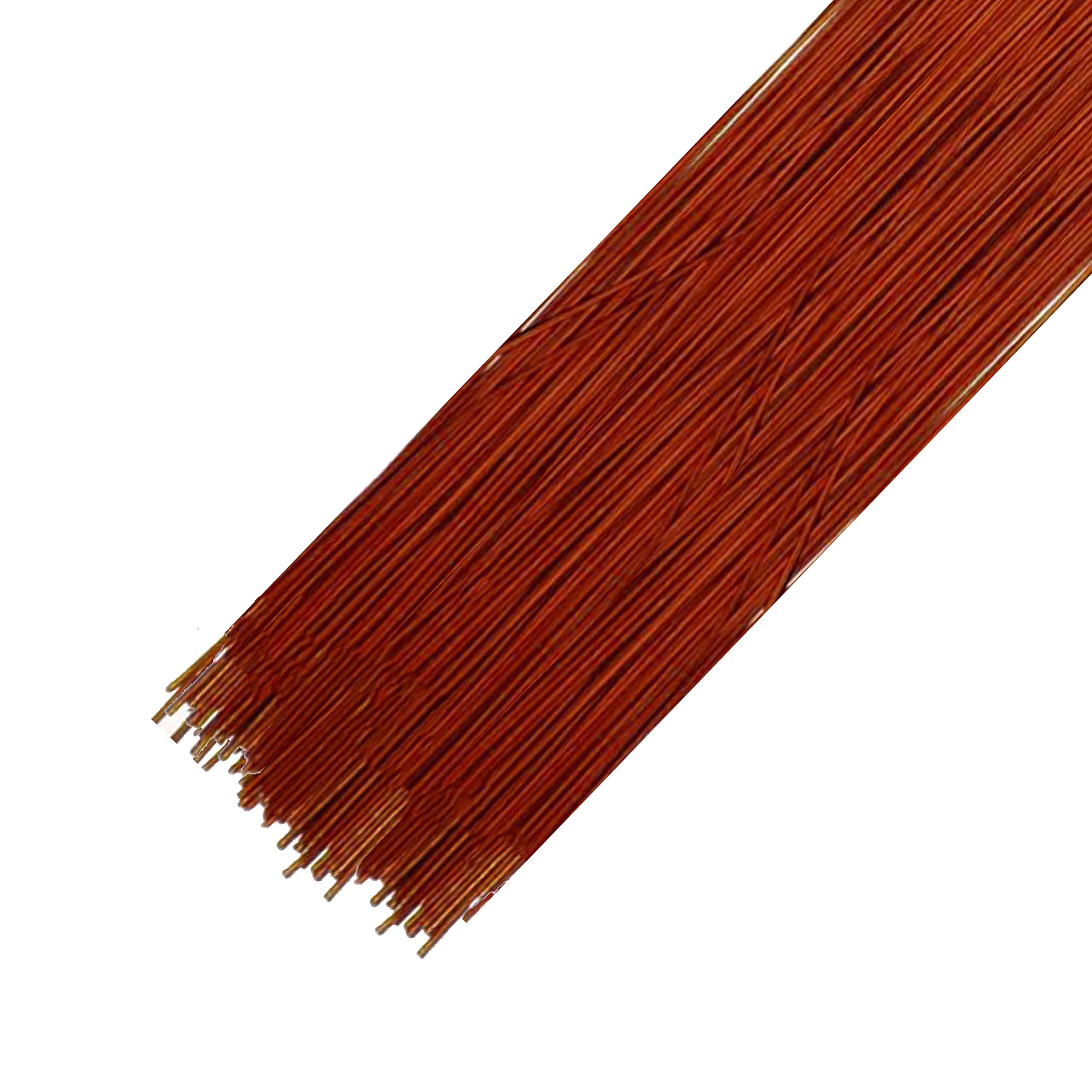 Mandala Crafts 100 PCs 16 Inch Brown Floral Wire - 18 Gauge, Professional Grade, Rust-Resistant, Ideal for DIY Crafts, Flower Arrangements, Wreaths, Garlands, and More