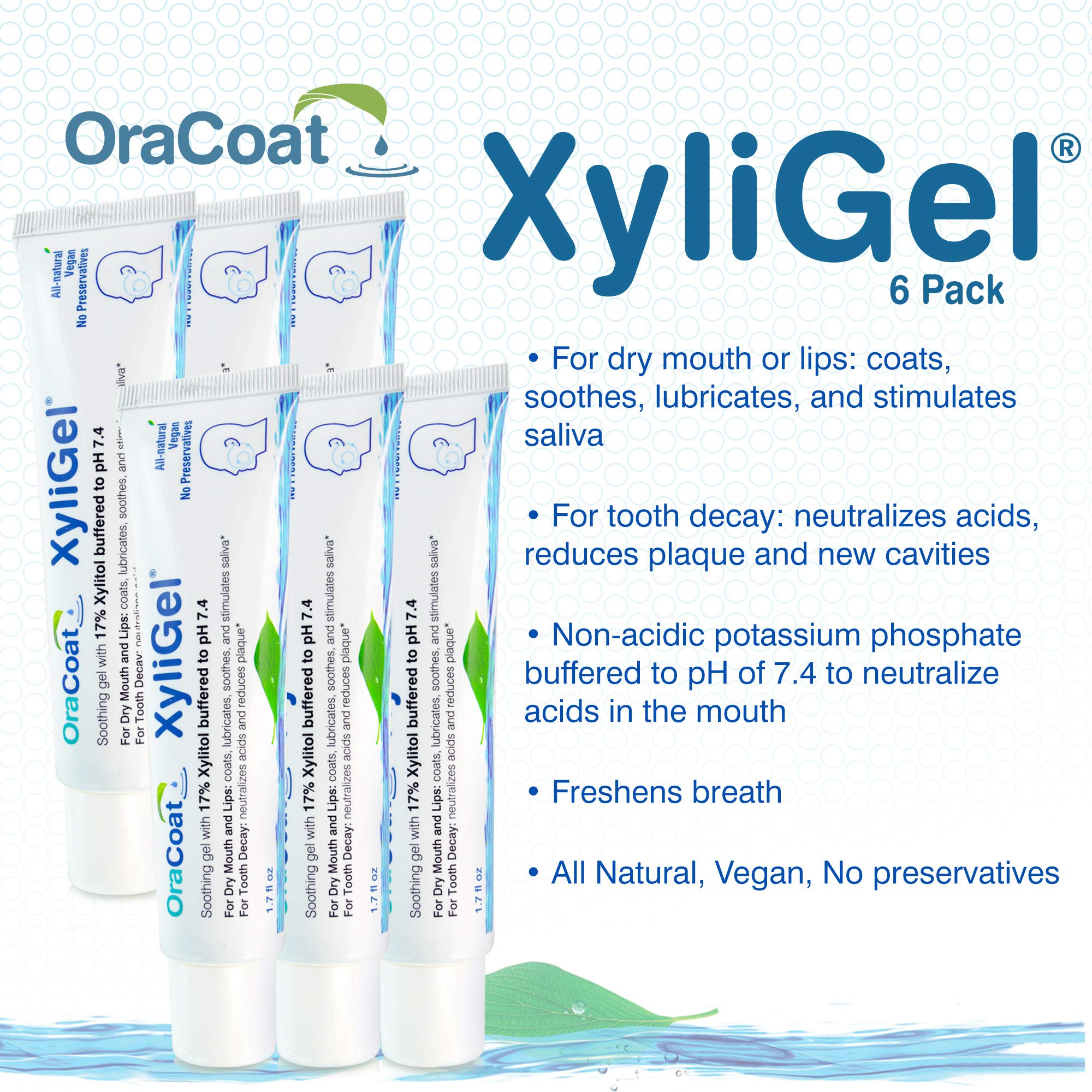 Amazon.com: Oracoat XyliGel Soothing Dry Mouth Relief Gel, 1.7 Fl