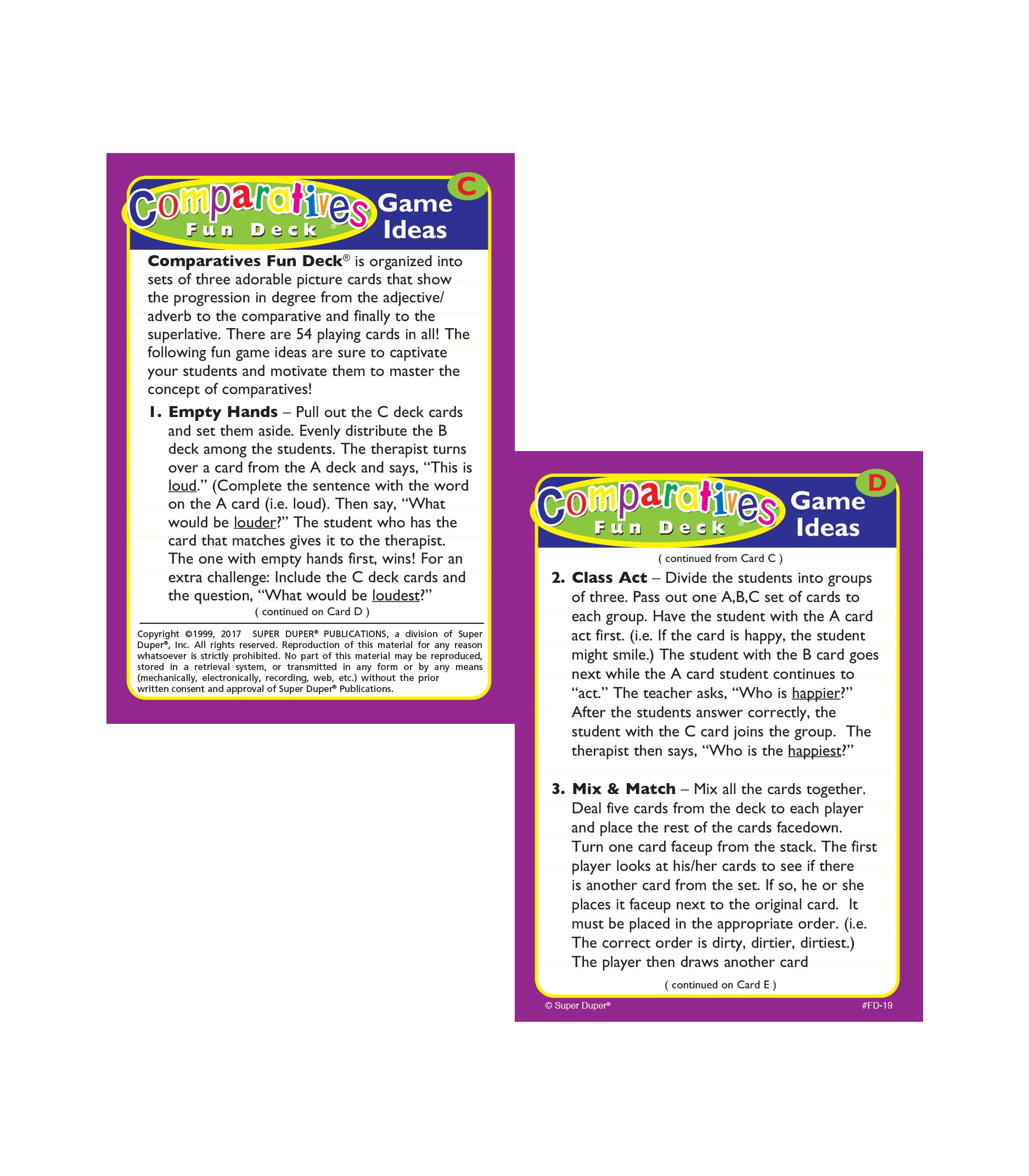 Super Duper Publications Webber Articulation TH Sound Flash Card Deck ...