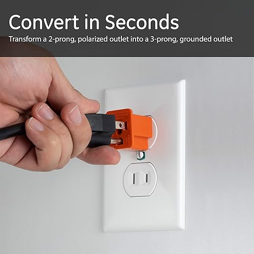 Miniatura 3 de GE - Adaptador enchufe polarizado