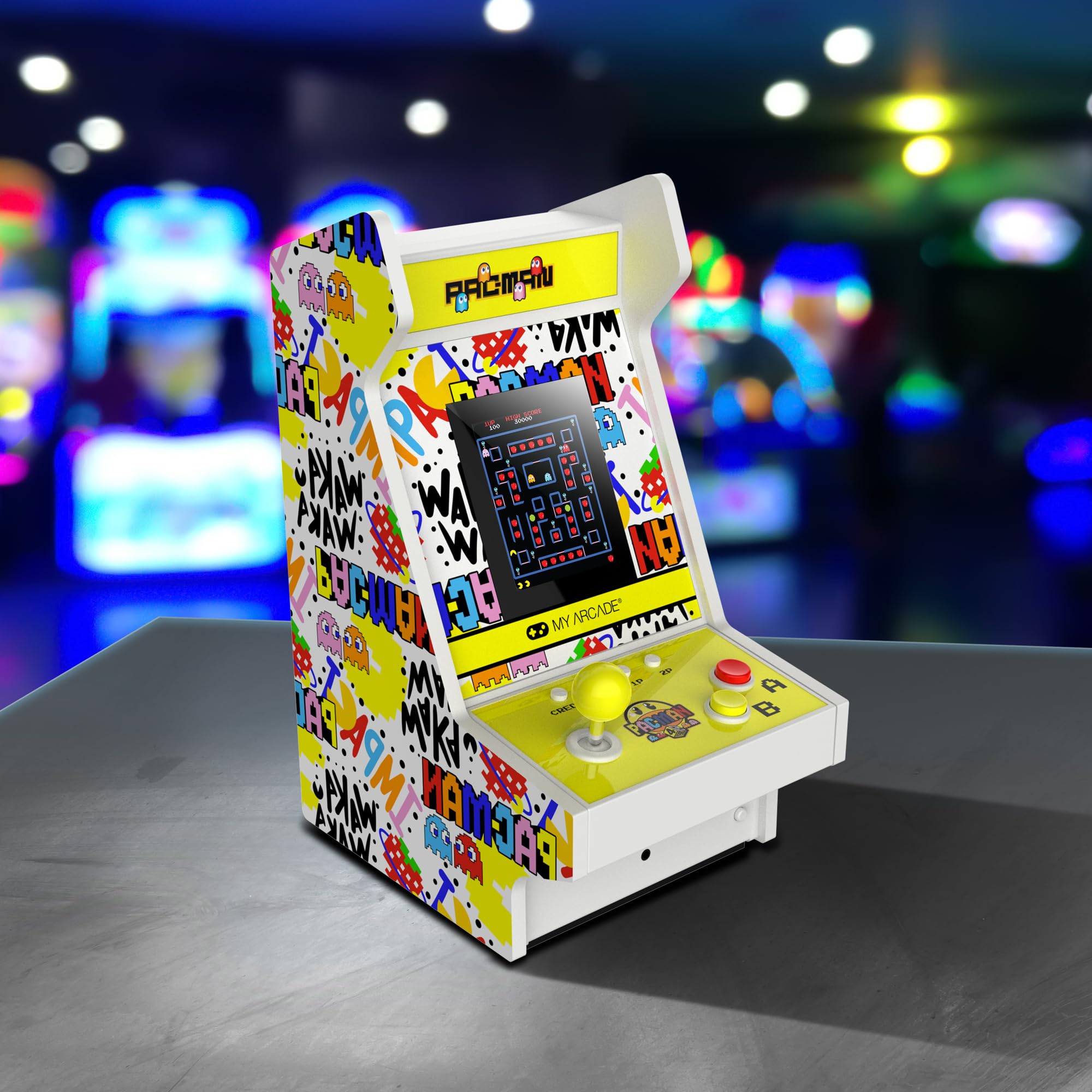 Amazon.com: My Arcade Pac-Man 45th Anniversary Mighty Player: Pac