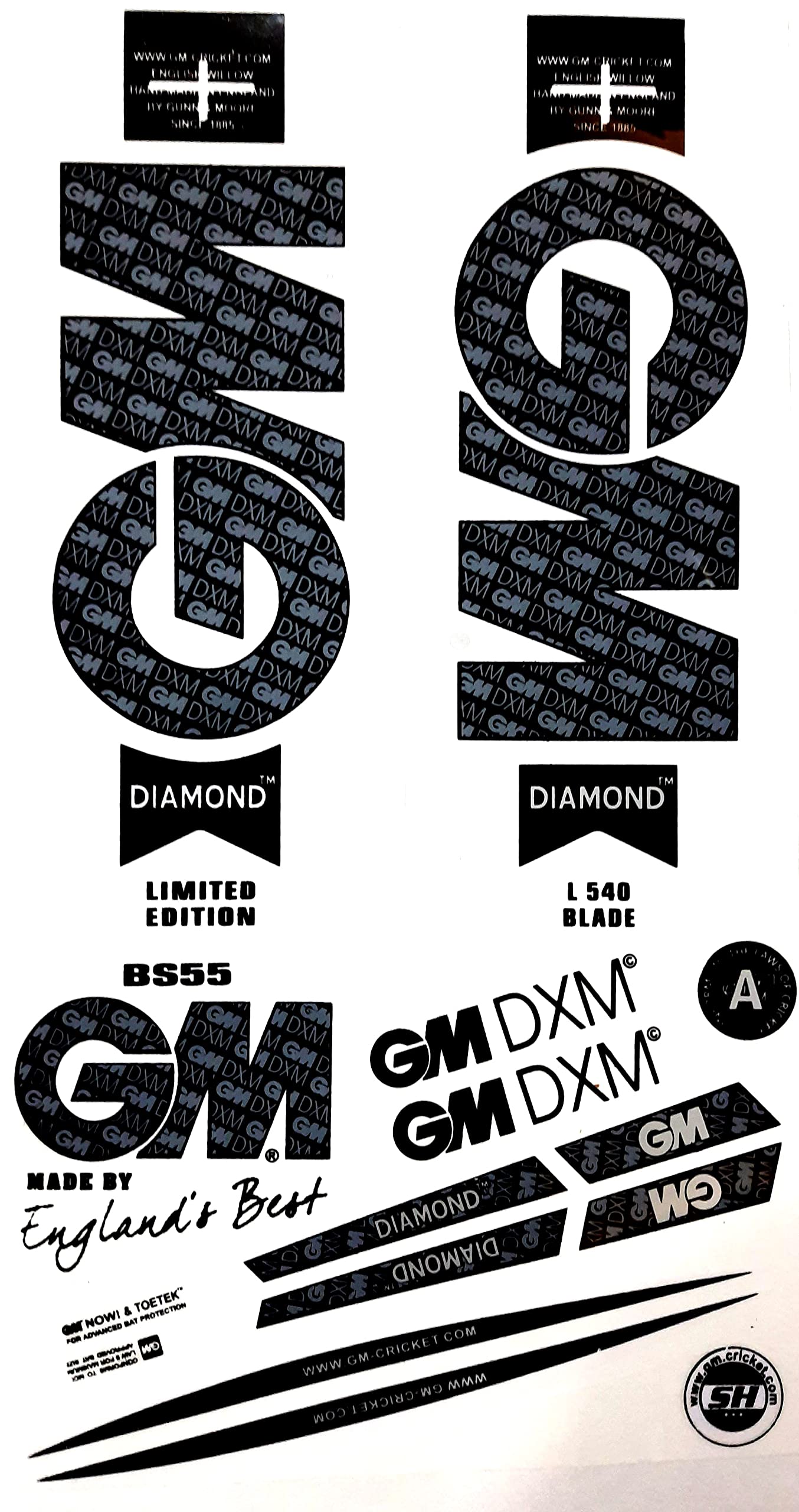 AK Cricket Bat Sticker Black Diamond Limited Edition (B0B6JG9GMD) Amazon Price History, Amazon Price Tracker