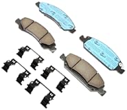 ACDelco Gold 17D1367ACHF1 &lpar;19428005&rpar; Ceramic Front Disc Brake Pad Kit