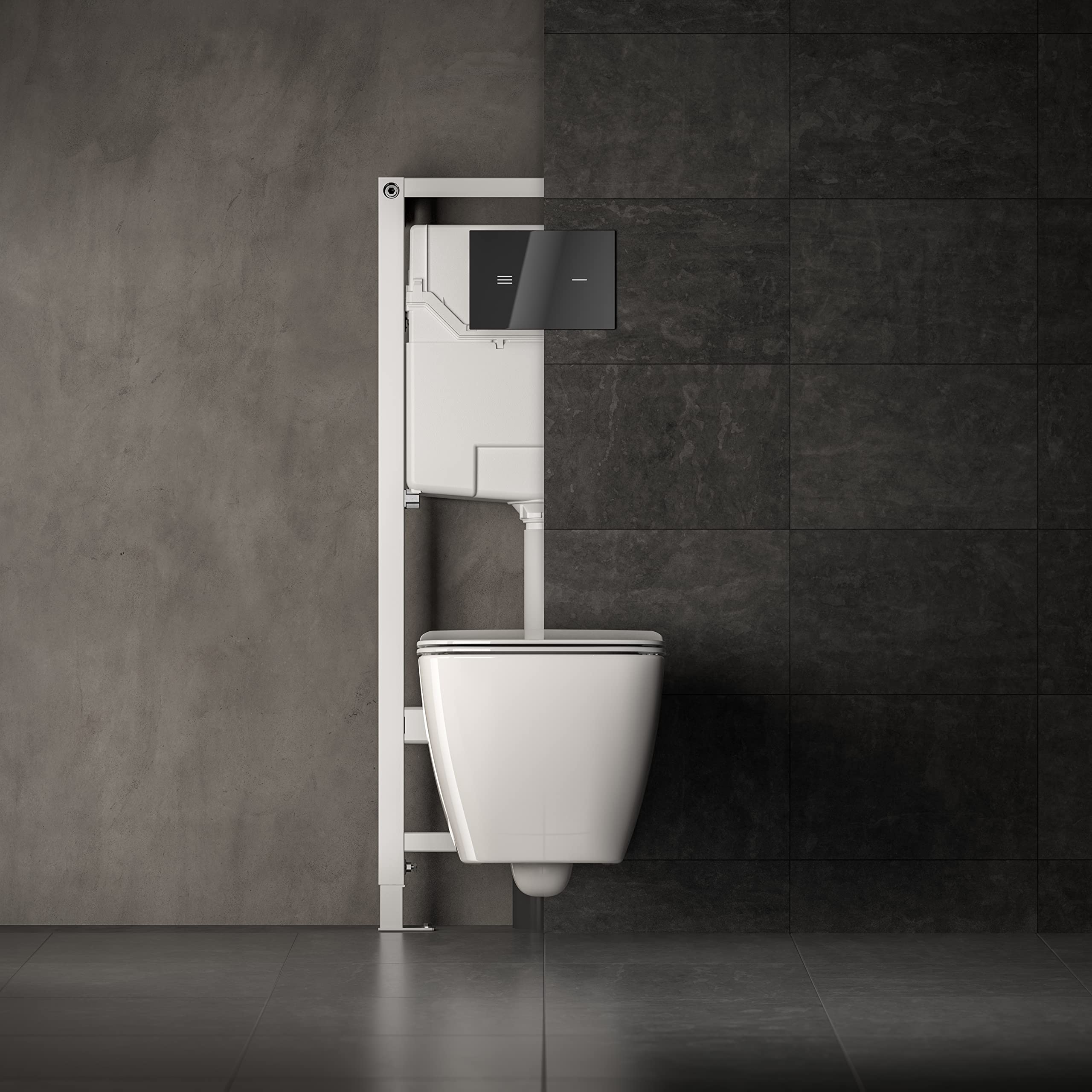 Ideal Standard Prosys 120 R009467 - Soporte mecánico universal para inodoro colgante de pared y suelo