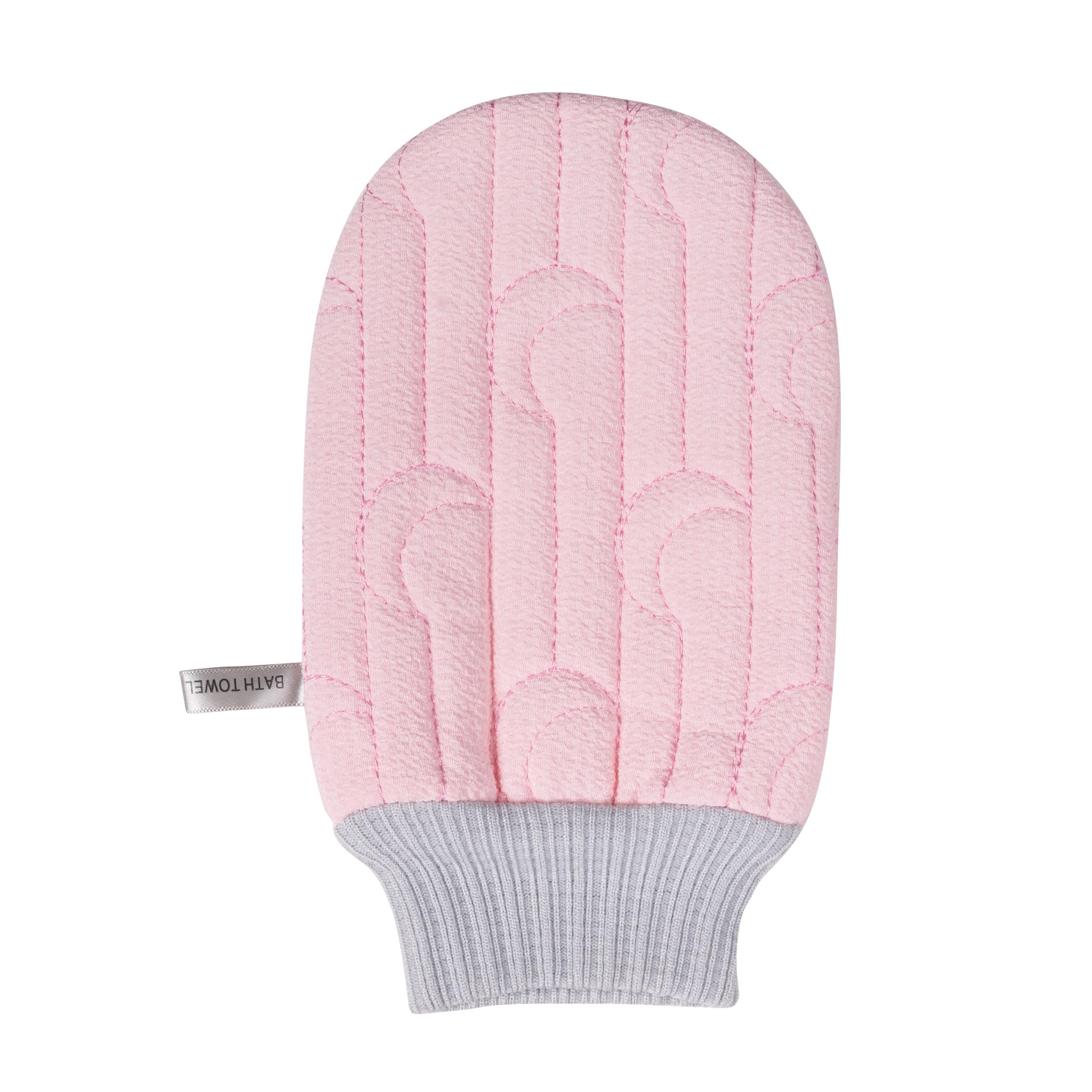 Sellsworld Exfoliating bath Glove For Dead Skin Body | Scrub Glove For Dead Skin Black| Gentle on the Skin | Improves circulation stimulates | Unisex | Easy to Use(moon gloves)-image-47