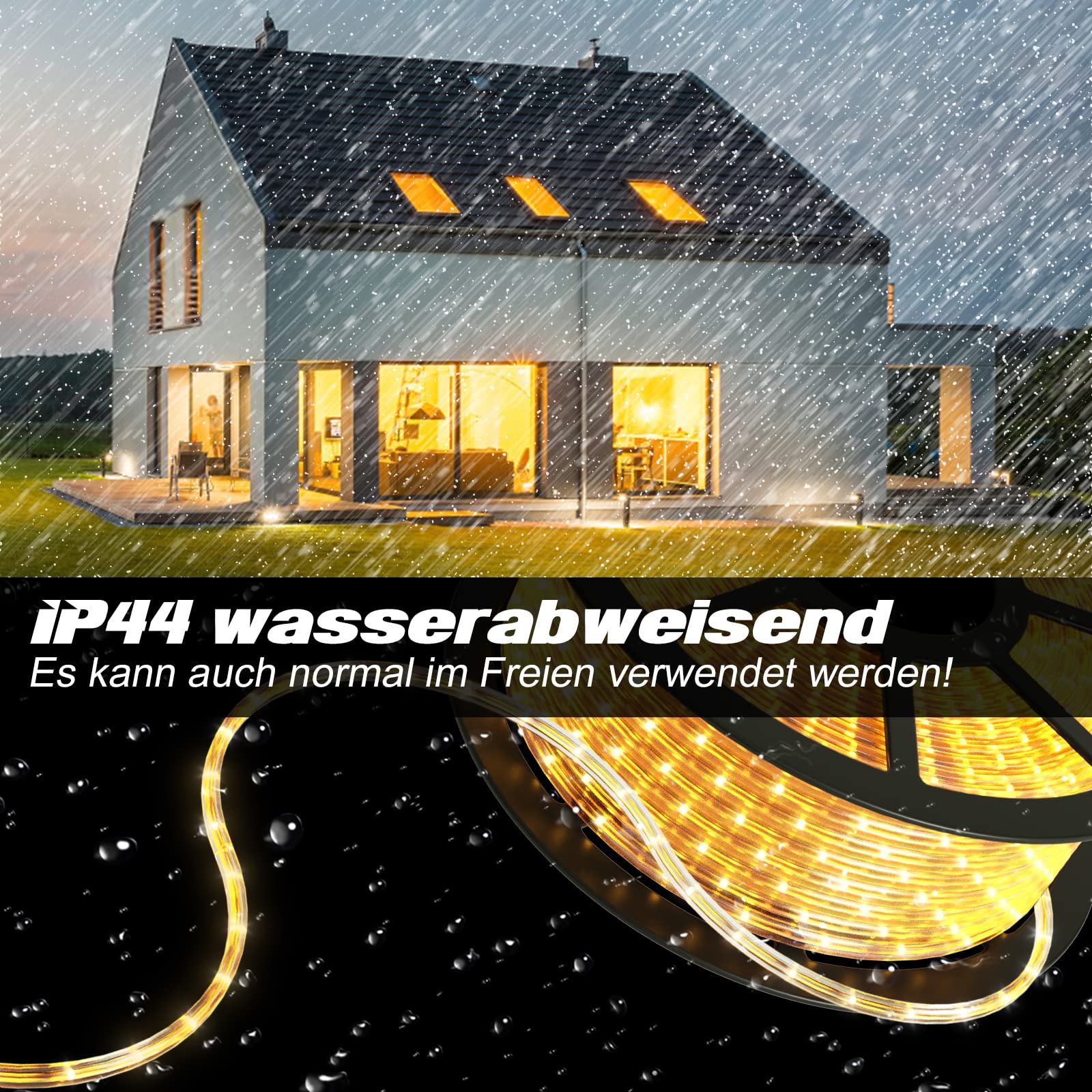 20 meter complete ledstrip set | warm wit | 120 leds p/m
