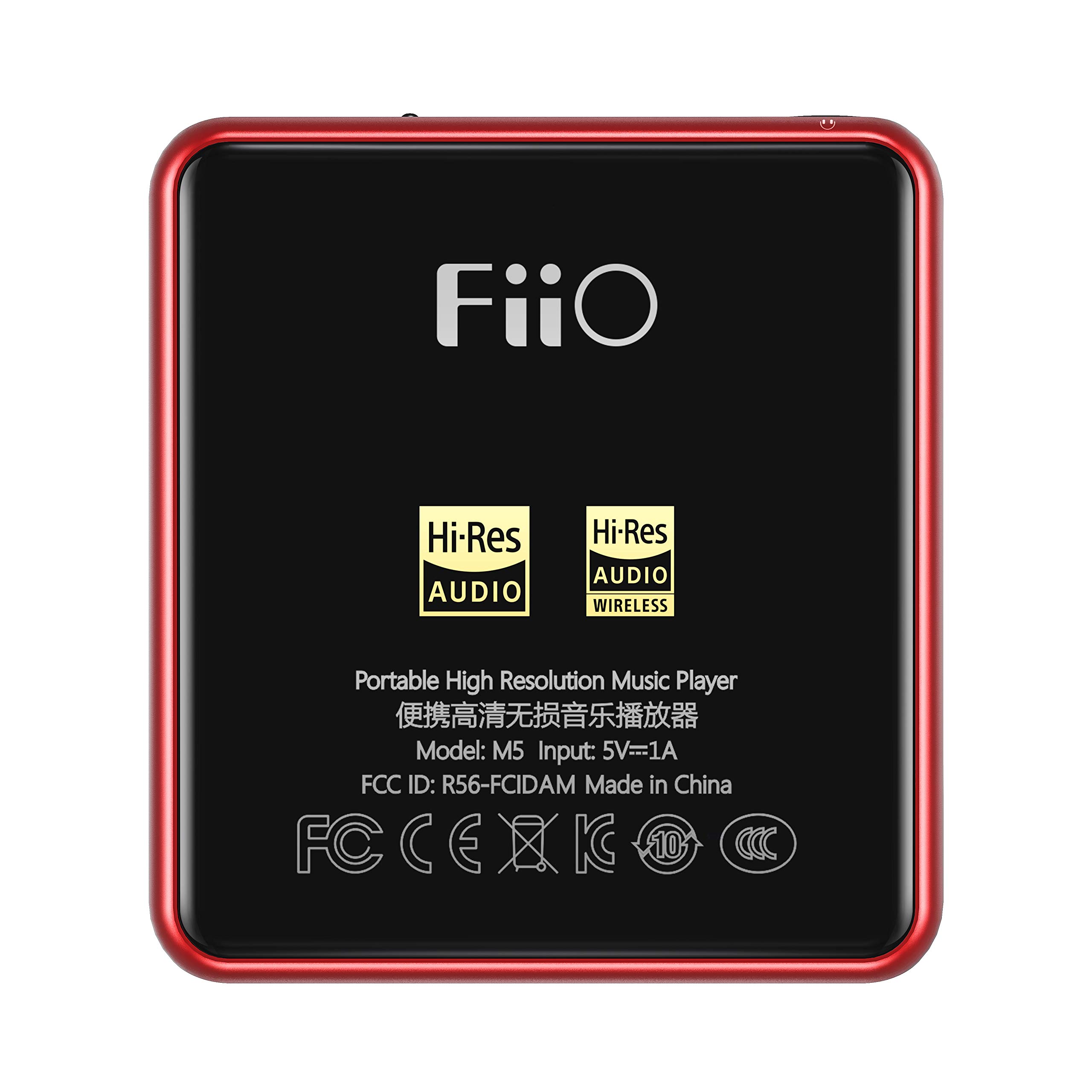 Amazon.co.jp: FiiO フィーオ M5 レッド FIO-M5-R ハイレゾ対応 384kHz