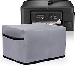 Cranique Dust Proof Printer Cover for Brother Ink Tank DCP-T730DW (Grey)