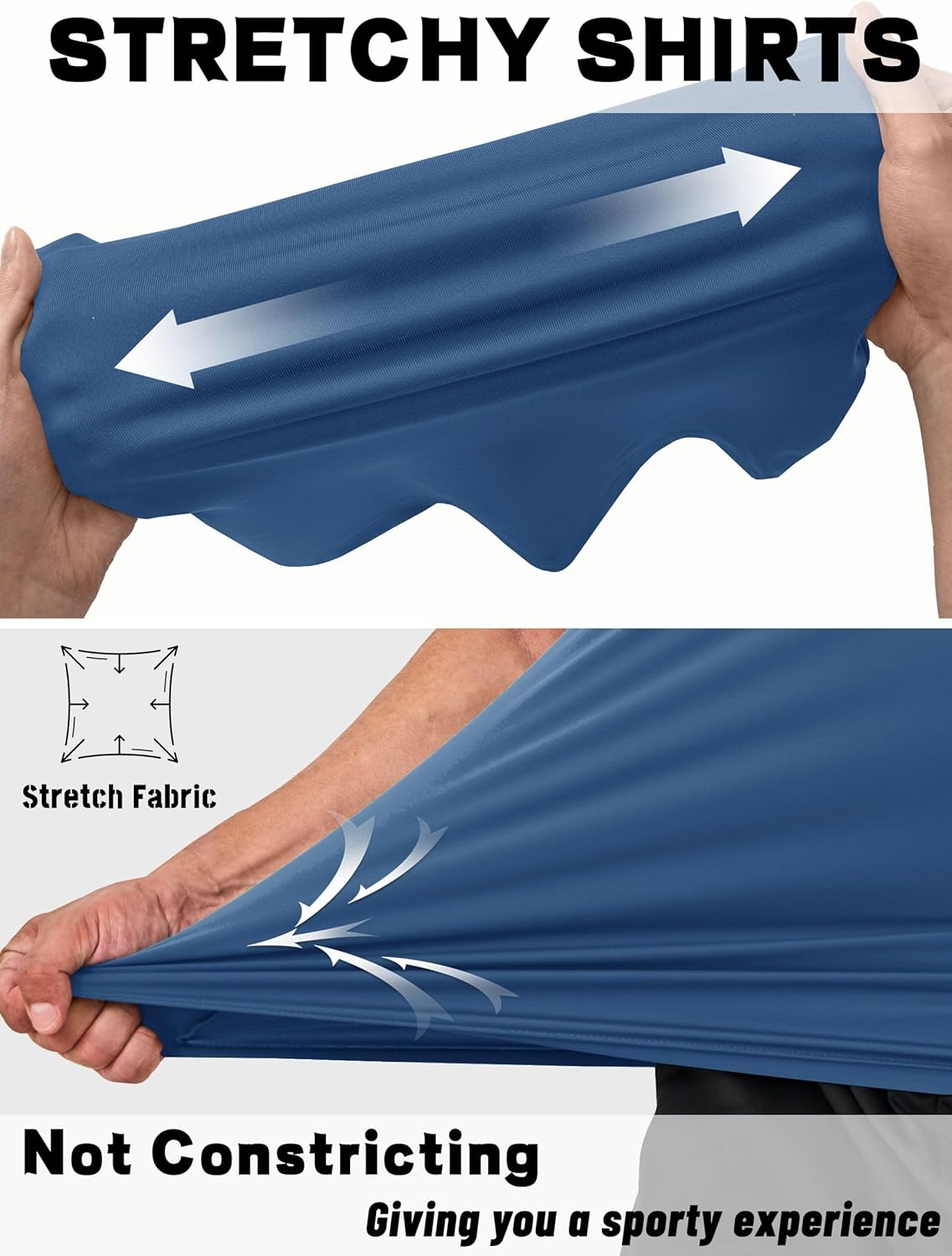 Cavva Men's Sleeveless Shirt Quick Dry Tank Tops for Men UPF 80+ Athletic Gym Workout Muscle Swim Shirts - Image 4