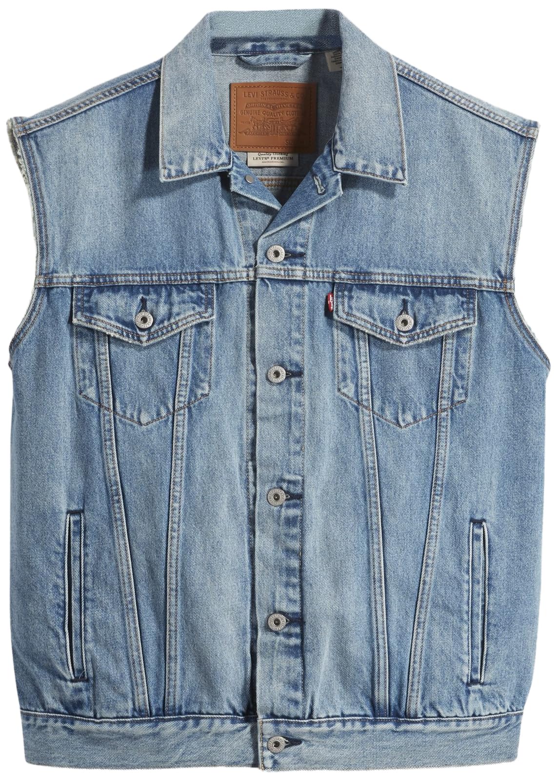 Levi's Relaxed Trucker Gilet en denim Homme