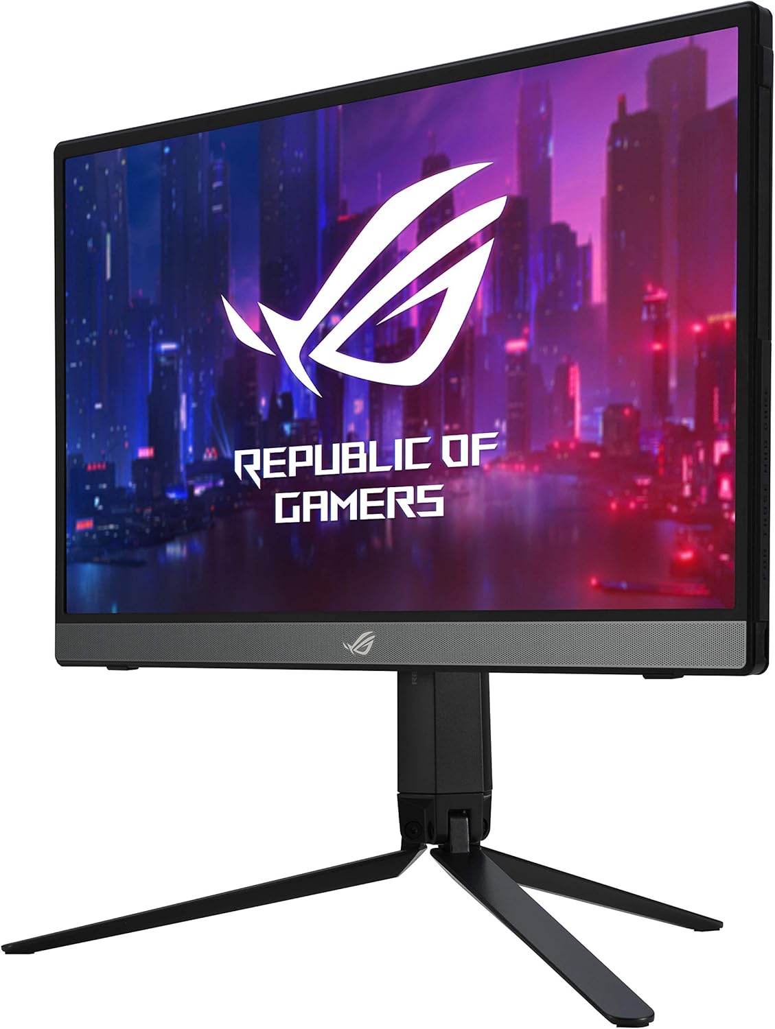ASUS ROG Strix XG16AHP Portable Gaming Monitor 15.6 FHD 144Hz IPS NVIDIA G-SYNC compatibile, batteria 7800mAh, fold-out kickstand, USB Type-C, microHDMI, embedded ESS amplifier,ROG Tripod e sleeve ASUS ROG Strix XG16AHP Portable Gaming Monitor 15.6 FHD 144Hz IPS NVIDIA G-SYNC compatibile, batteria 7800mAh, fold-out kickstand, USB Type-C, microHDMI, embedded ESS amplifier,ROG Tripod e sleeve