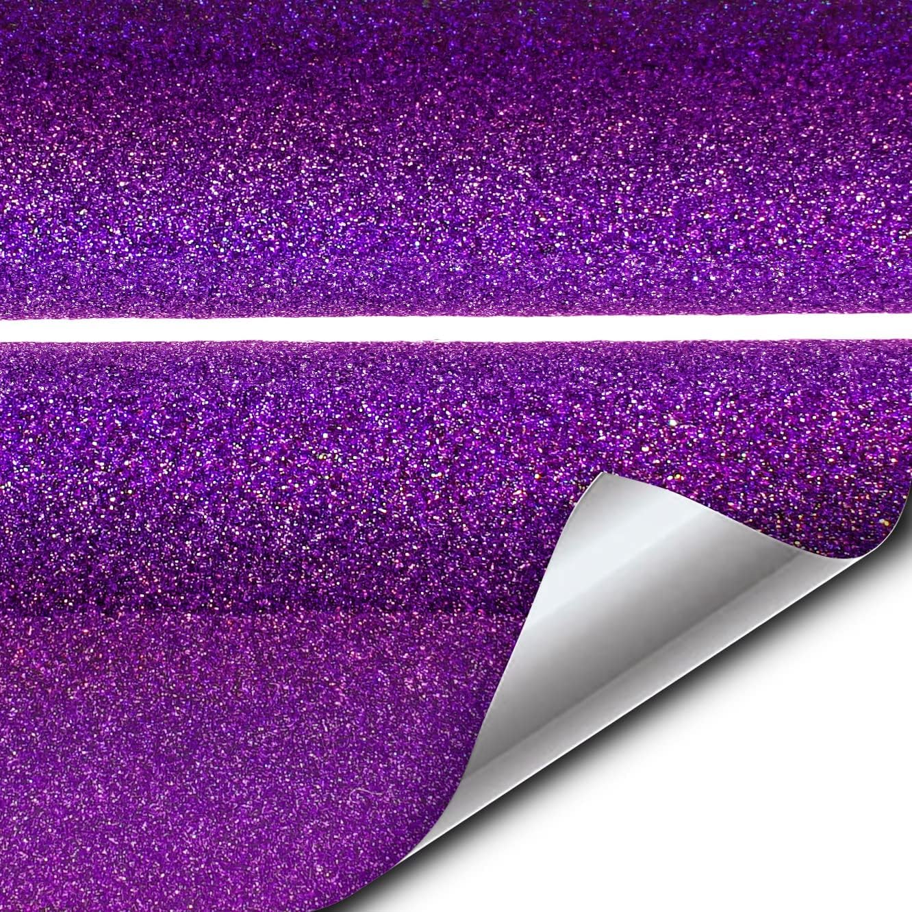 VViViD+ Gloss Psycho Metallic Chameleon Purple Vinyl Wrap Film (1.5ft x 5ft)