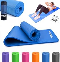 FIZYO Yoga Mat: Designed for Yoga, Gymnastics, Fitness & Recovery | Made of NBR Foam & Synthetic Rubber | Dimensions: 183 x 61 x 1 cm