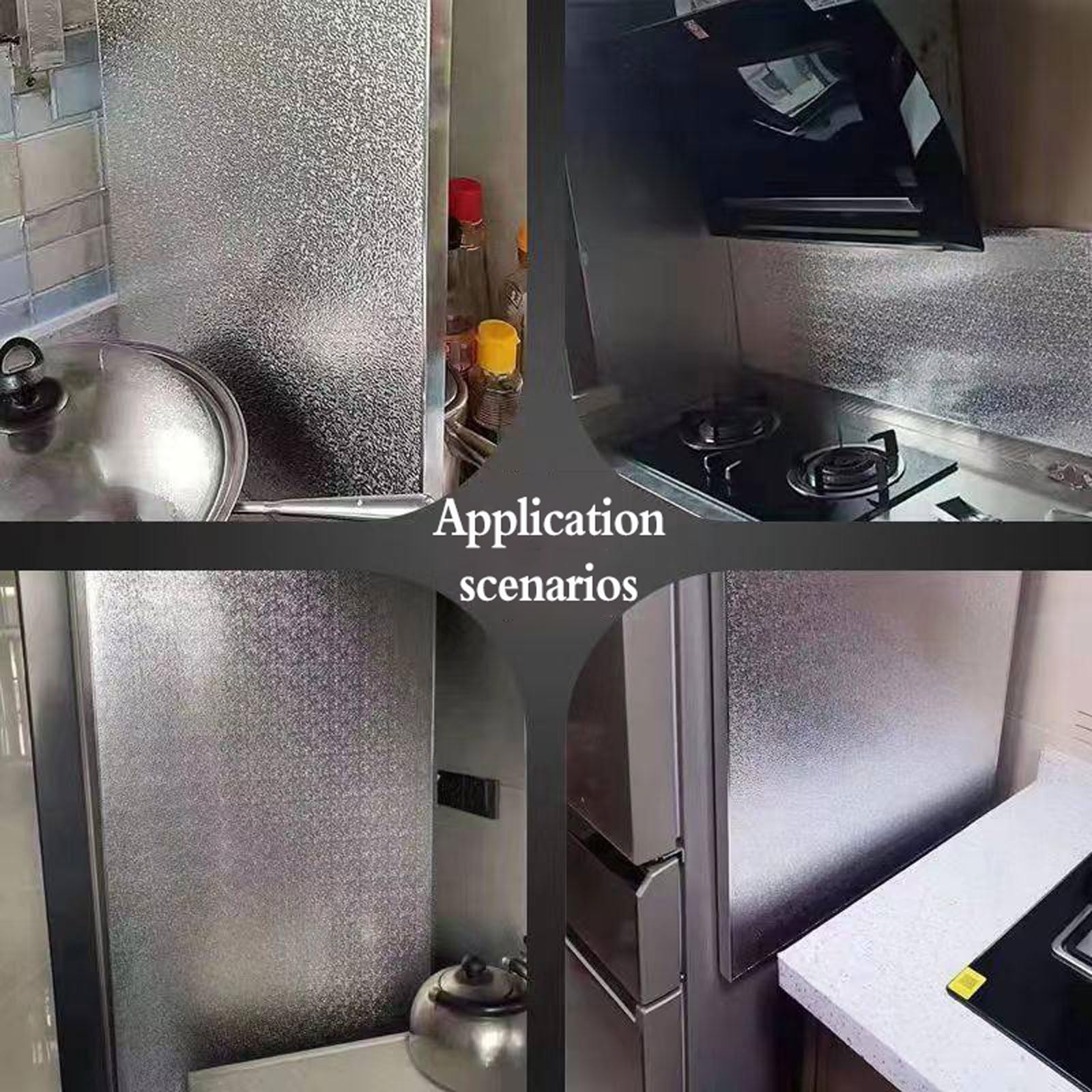 Panneau De Protection Thermique en Aluminium,Panneau Isolant pour réfrigérateur et cuisinière,Plaque Anti Chaleur Four Frigo,Ignifugé,pour Four,armoires,réfrigérateurs