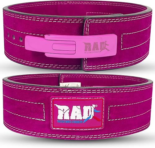 RAD - Cinturón de levantamiento de pesas para hombres y mujeres, levantamiento de pesas, correa de palanca de 0.39410 mm