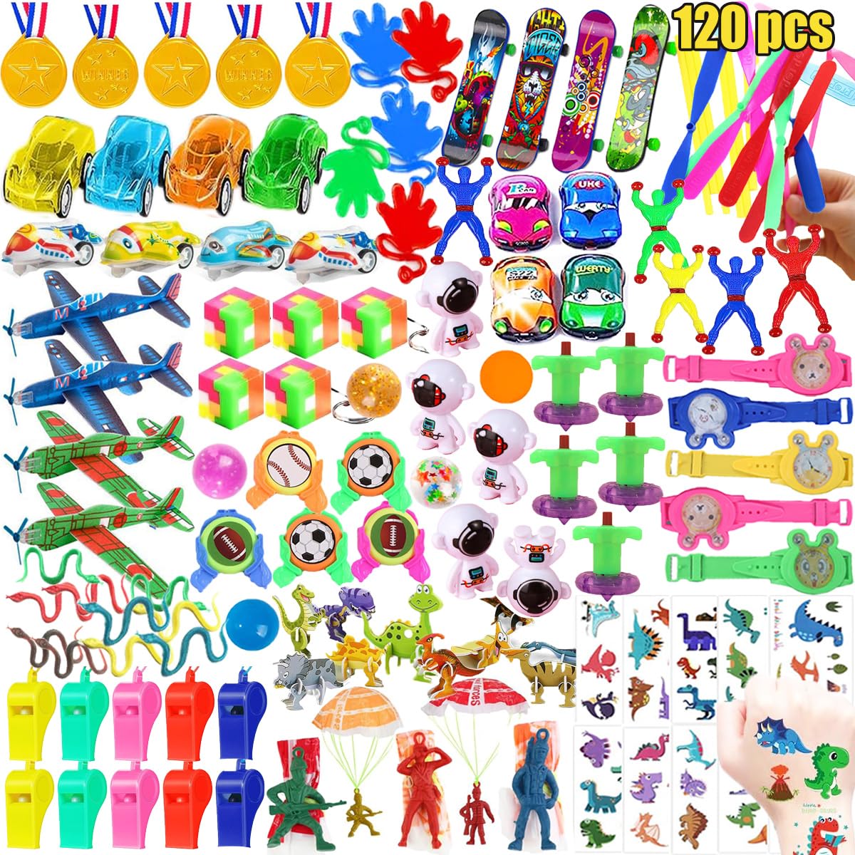 Niñas Juguetes de Fiesta Granel Lote, Rellenar Piñatas y Bolsas de Regalo, Partido Favor de Cumpleaños del Infantiles Niños, Premio a Salón de Clases,Regalos de Pascua Halloween Navidad (Style-1)