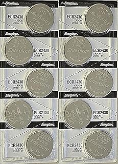 1 X 10x Energizer CR2430 (ECR2430BP) Lithium Coin 3v Button Cell Battery