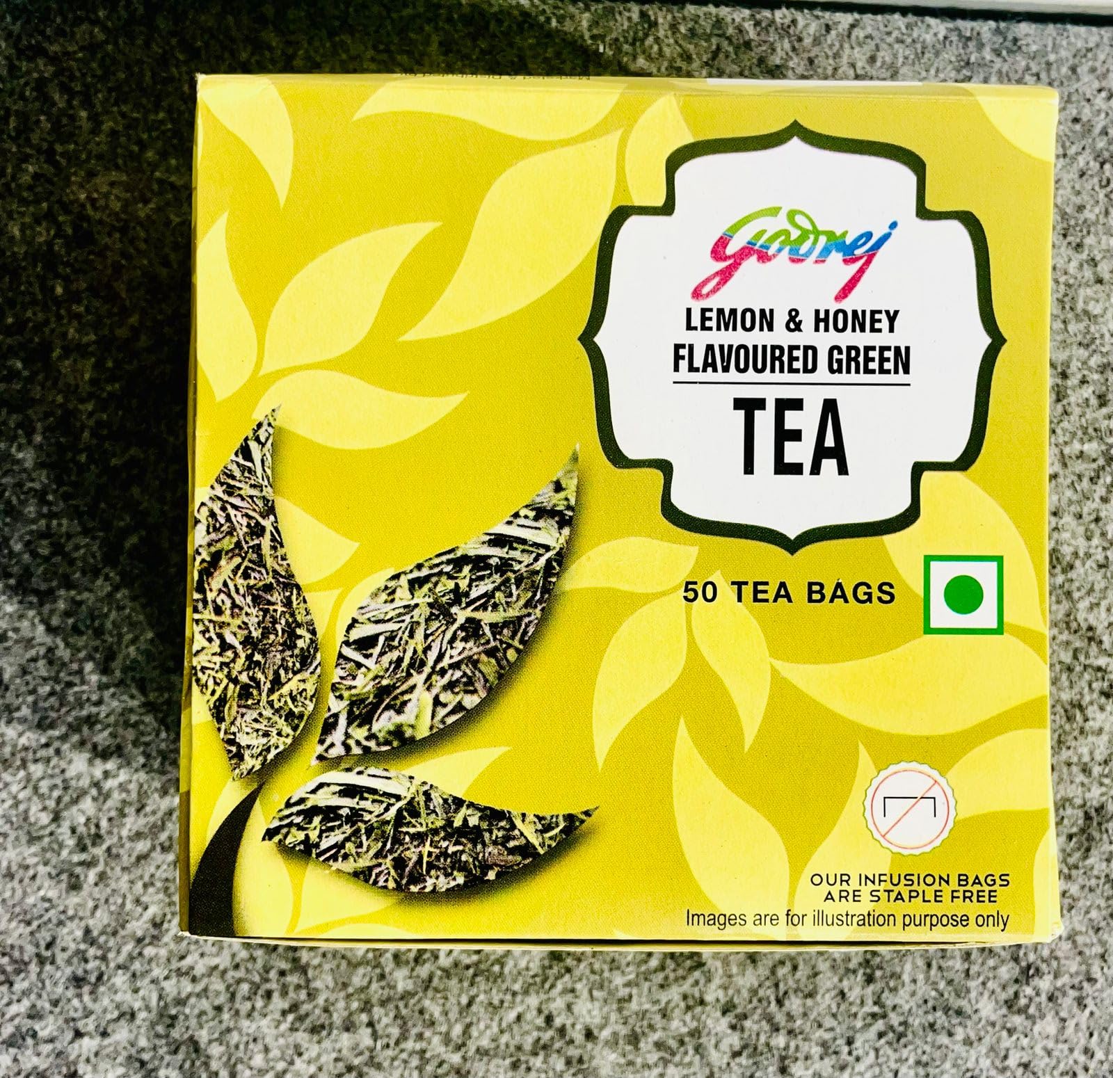 Godrej Vending Lemon Honey Flavoured Green Tea Bag Always Gives Refreshing Smooth Taste - Gift for Men Women Family Friends Coworker – Pack of 50 Tea Bags (B0CPYJY62C) Amazon Price History, Amazon Price Tracker