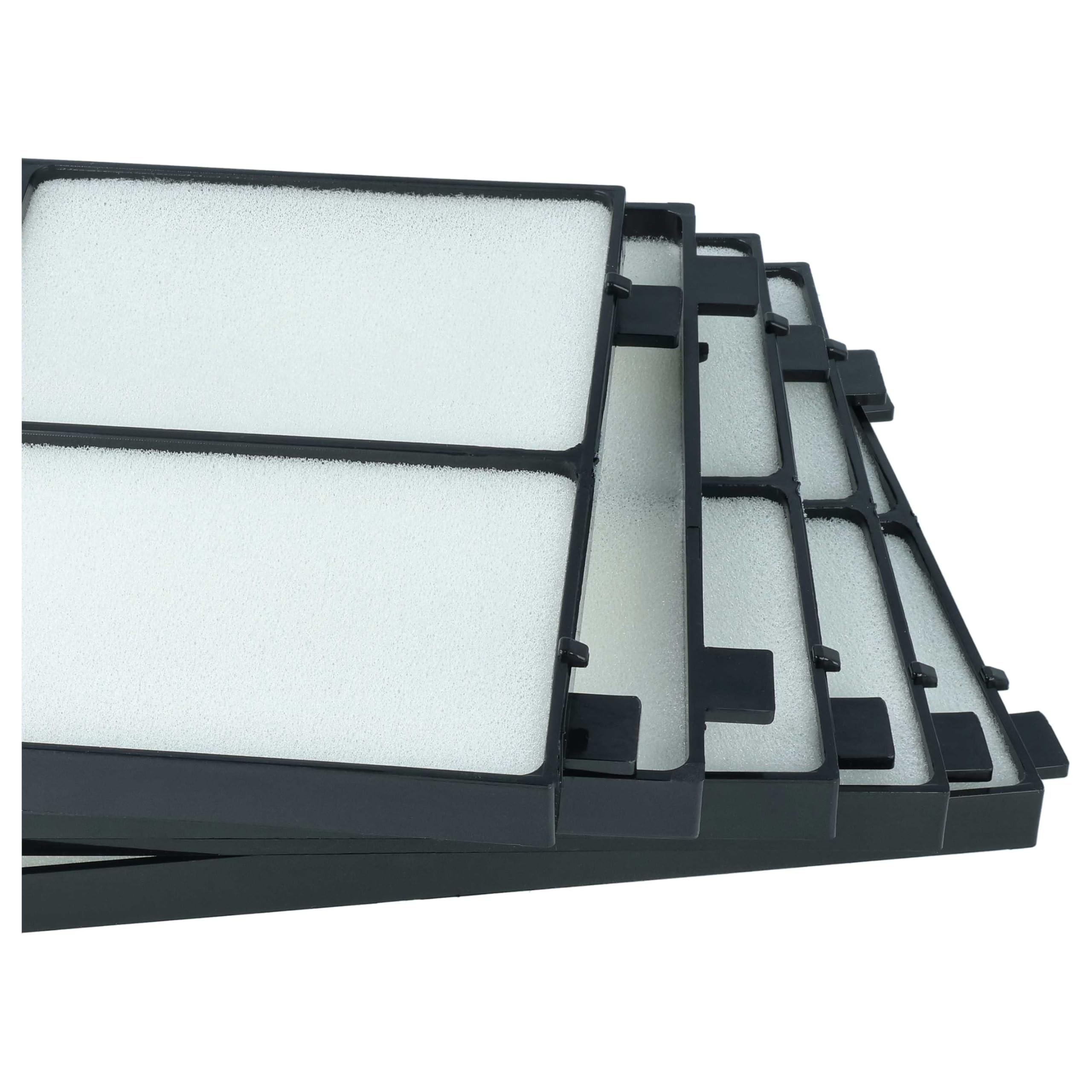 vhbw 50x Luftfilter ISO Coarse 45% kompatibel mit Zehnder CLD Lüfter | Ventilator, Lüftungsgerät (Grobstaubfilter)