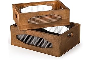Functional Spice Basket Nesting Countertop Boxes