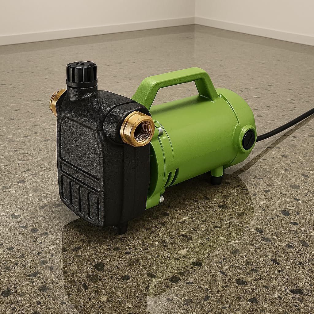 3/4 HP Super‑Max 1″ Non‑Submersible Water Transfer Pump Model 58033 – 2700 GPH Self‑Priming Utility Pump for Flooded Basements, Pools, Water Heaters, Irrigation. Cast Iron Compatible w/DRUMMOND Pumps