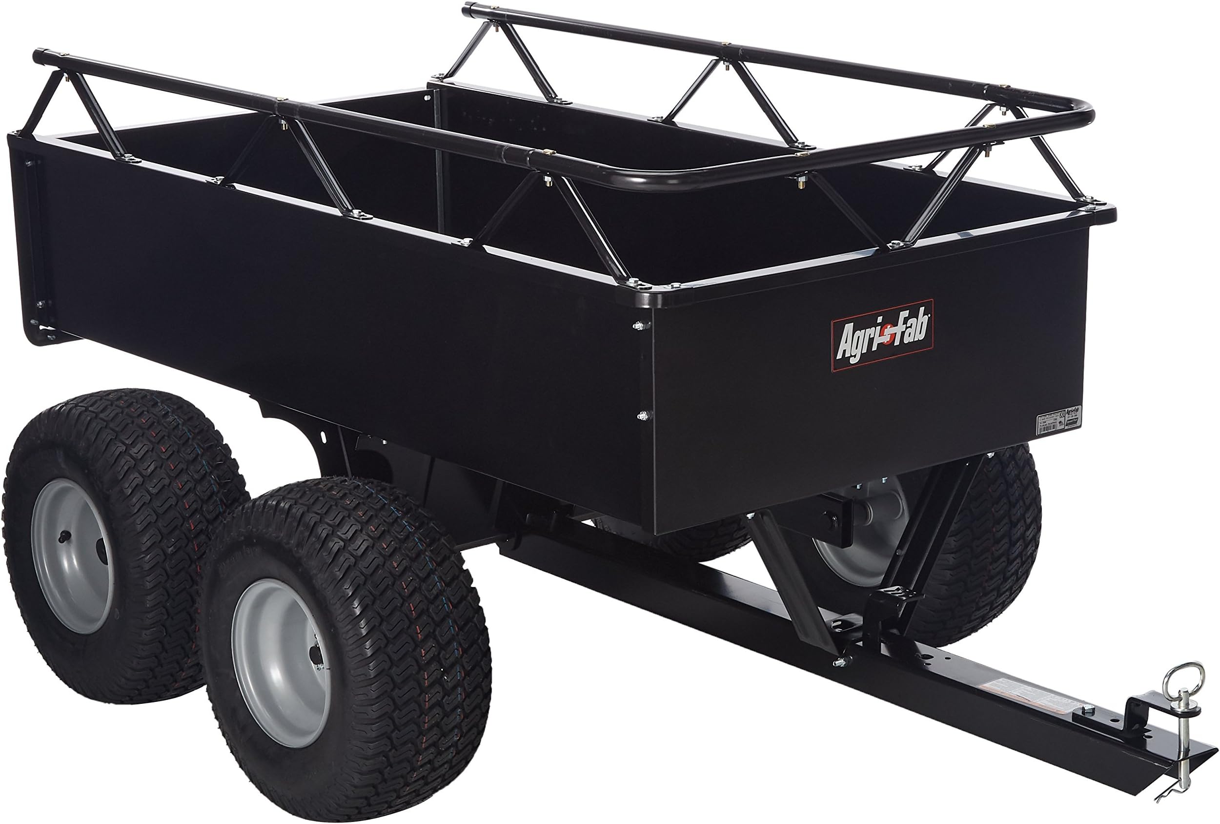Agri-Fab 1000-Pound Heavy Duty Steel ATV Tow Tandem Axle Cart 45-0350